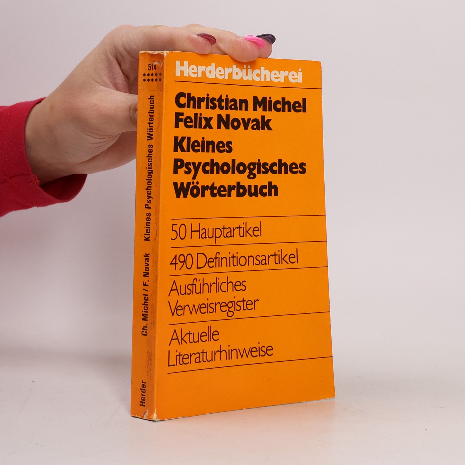 Christian Michel Kleines psychologisches Wörterbuch