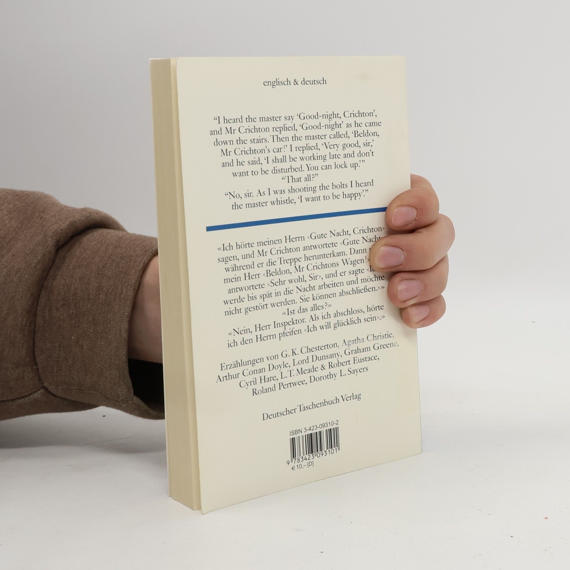 Andreas Nohl Classical detective stories
