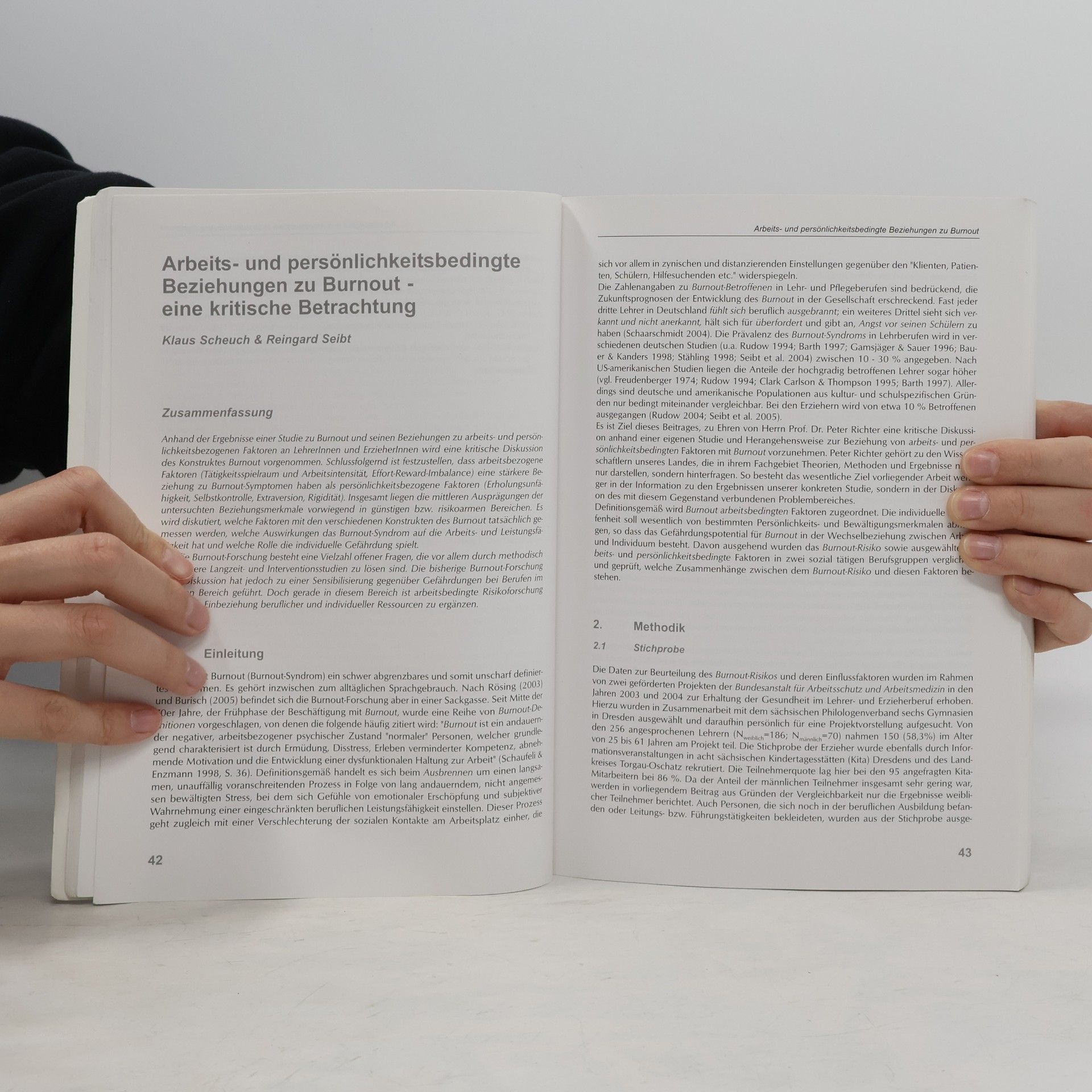 Peter G. Richter Arbeit und Gesundheit