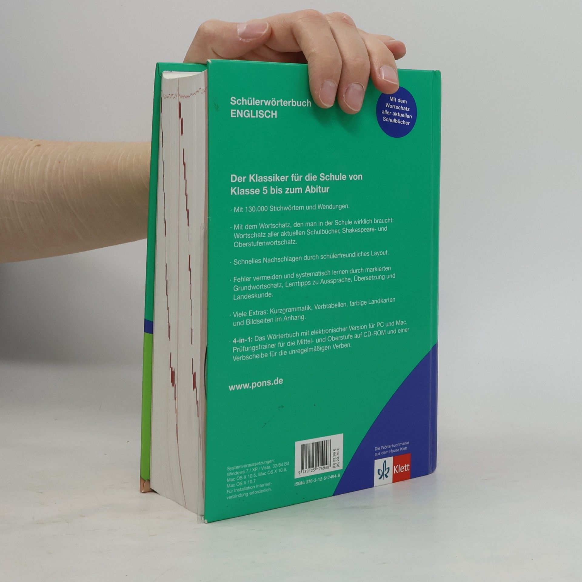 Collectif d'auteurs Schülerwörterbuch ENGLISCH