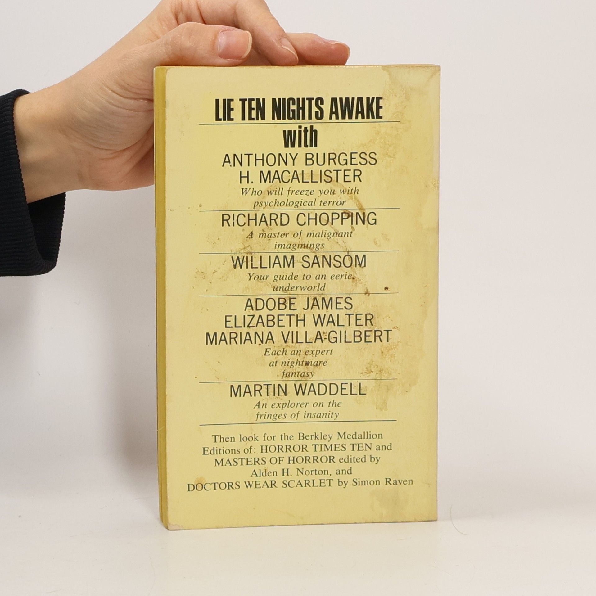 Various authors Lie Ten Nights Awake