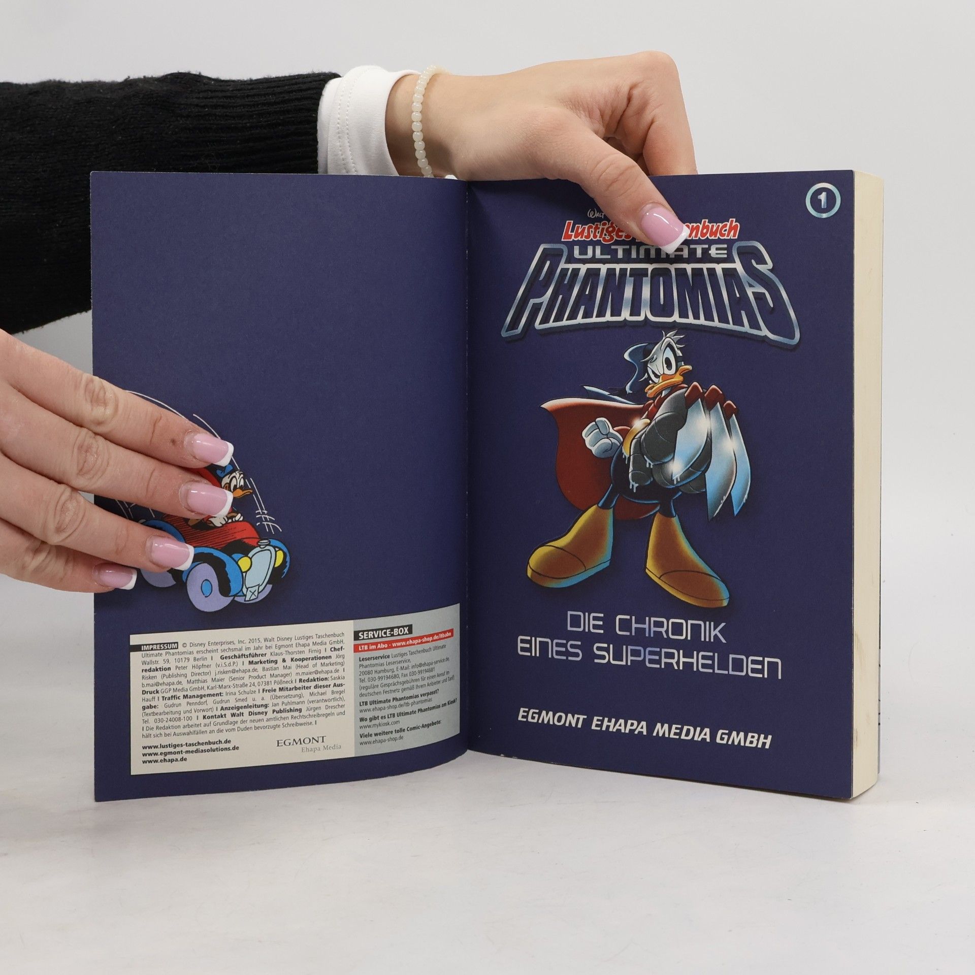 Walt Disney Lustiges Taschenbuch. Ultimate Phantomias 1