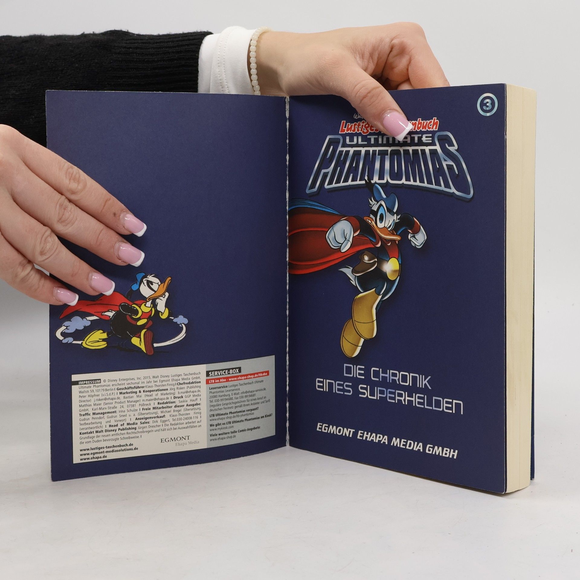 Walt Disney Lustiges Taschenbuch. Ultimate Phantomias 3
