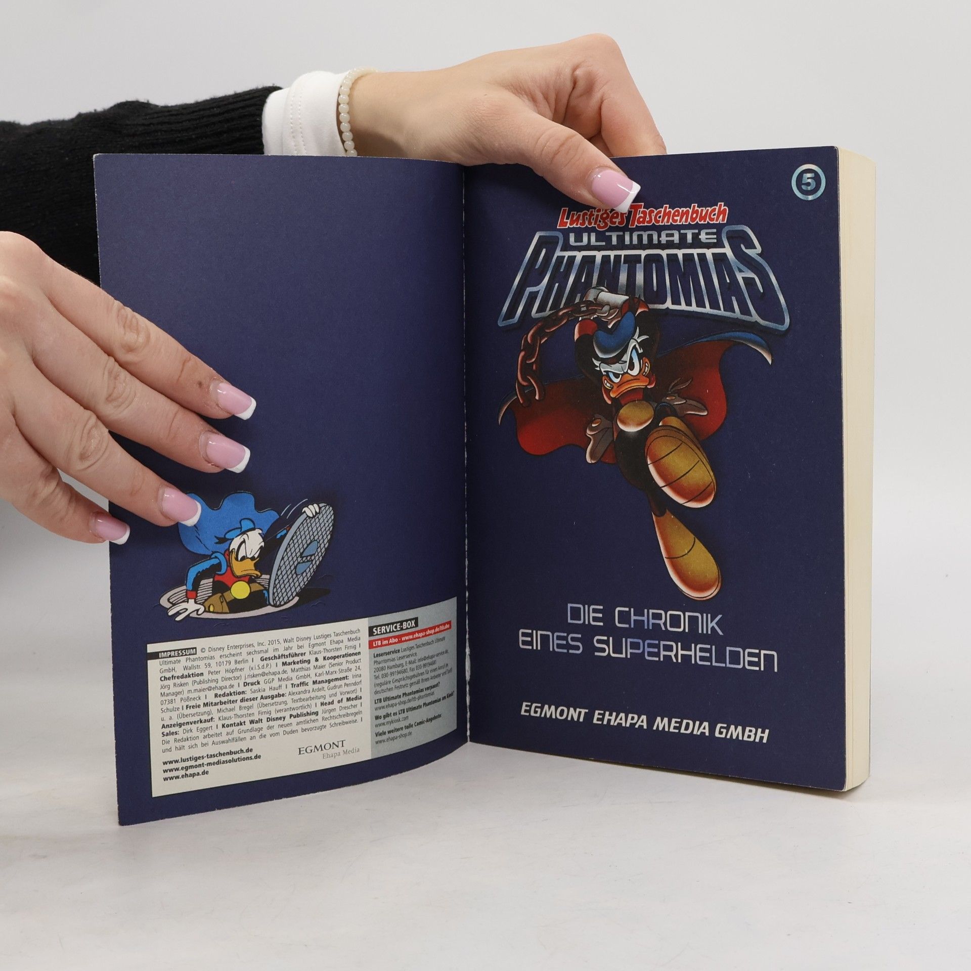 Walt Disney Lustiges Taschenbuch. Ultimate Phantomias 5