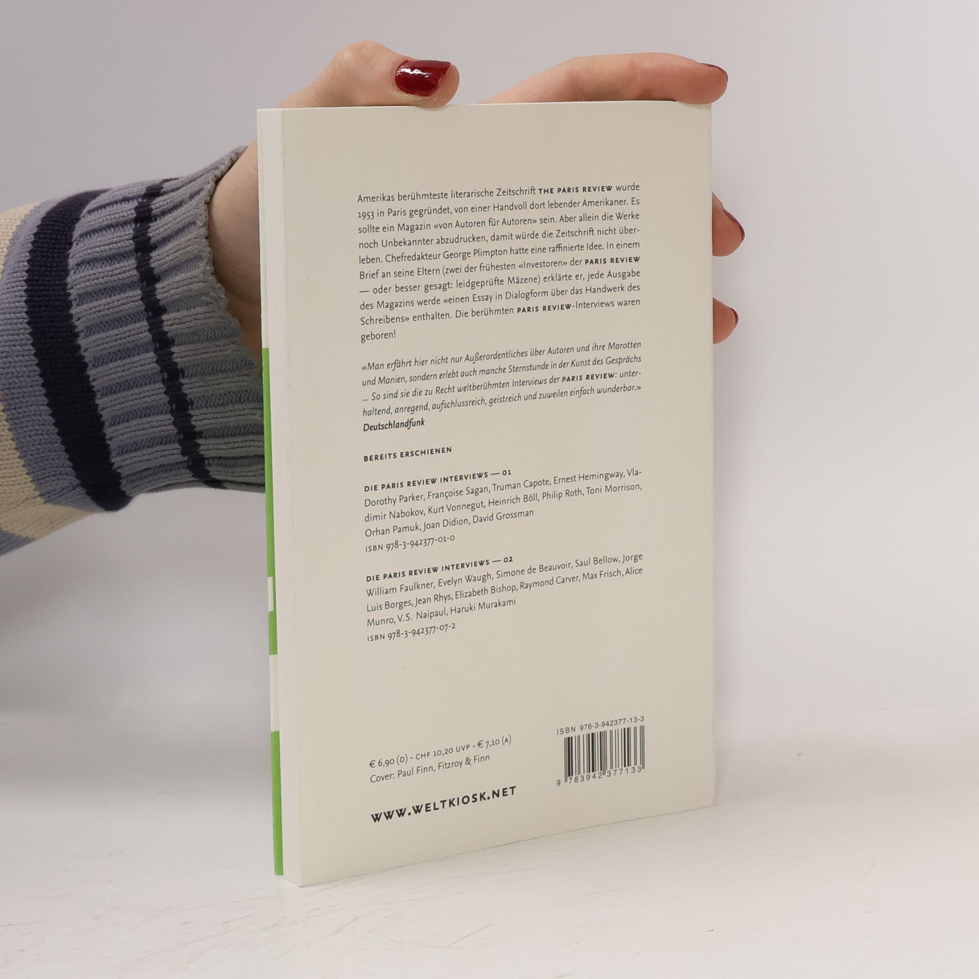 Alexandra Steffes Günter Grass, Amos Oz, Marilynne Robinson