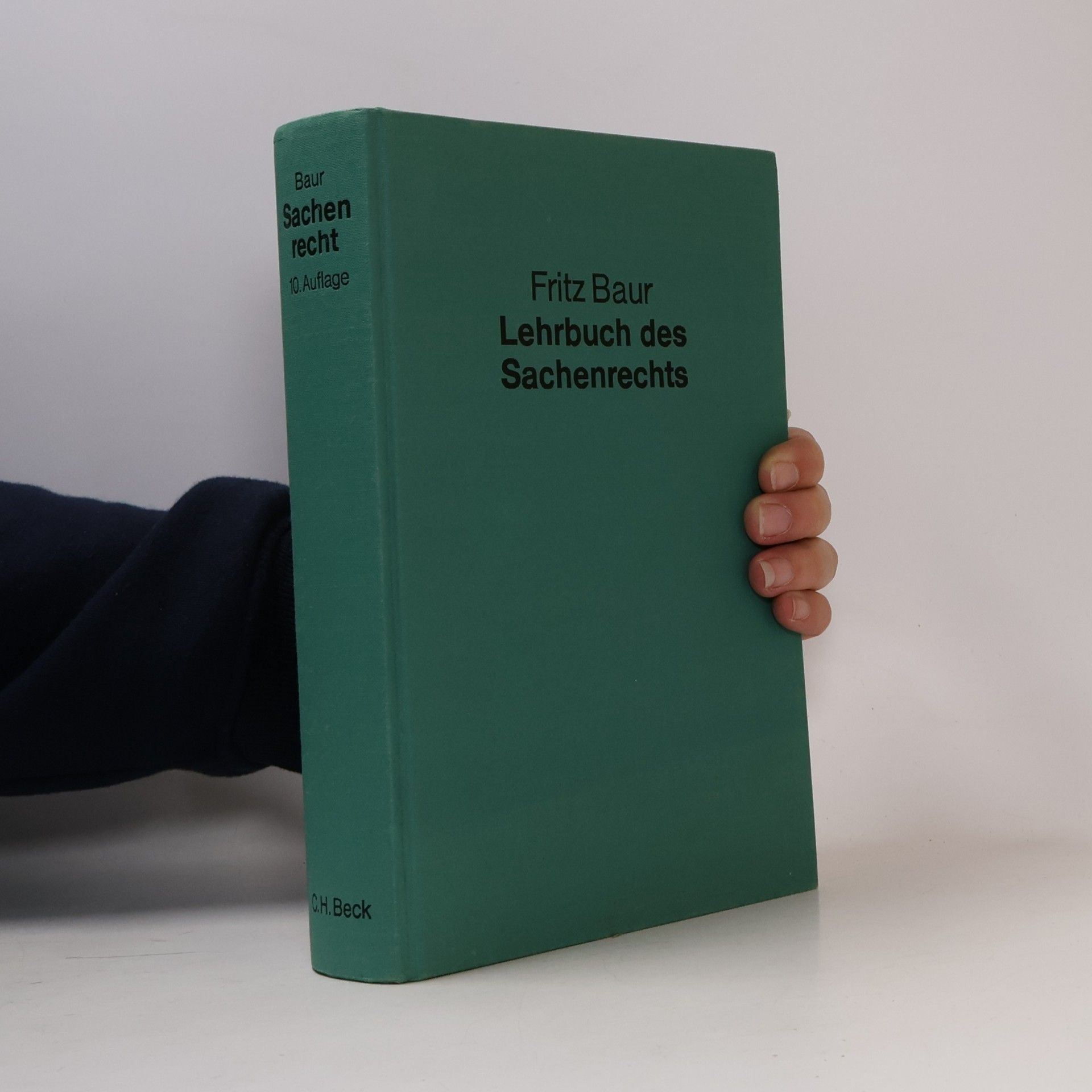 Lehrbuch des Sachenrechts - 10. Auflage