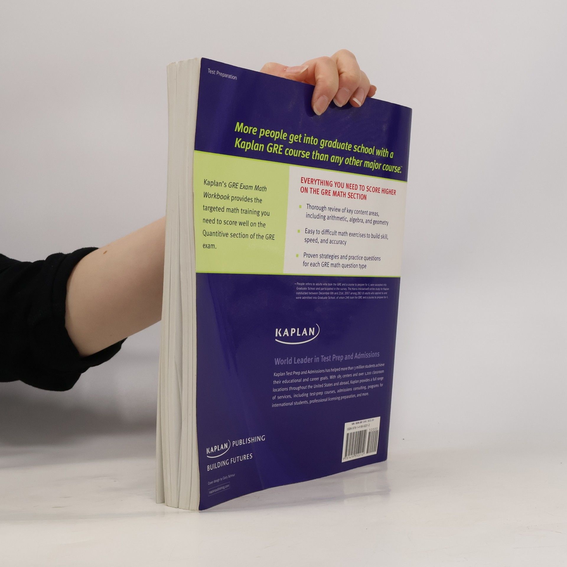 Kaplan GRE Exam Math Workbook - Kaplan Test Prep and Admissions ...
