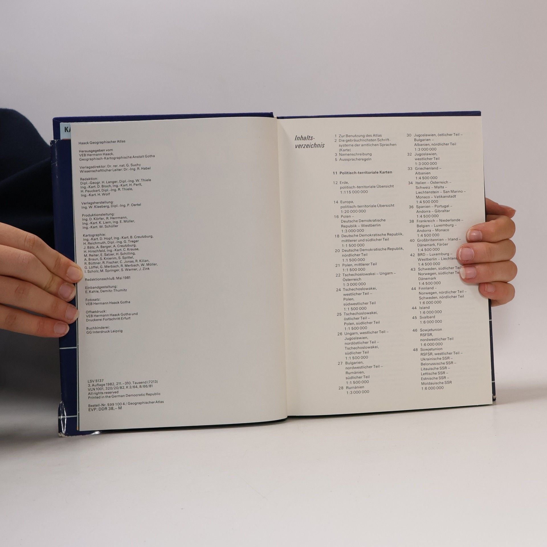 Autores varios Haack Geographischer Atlas