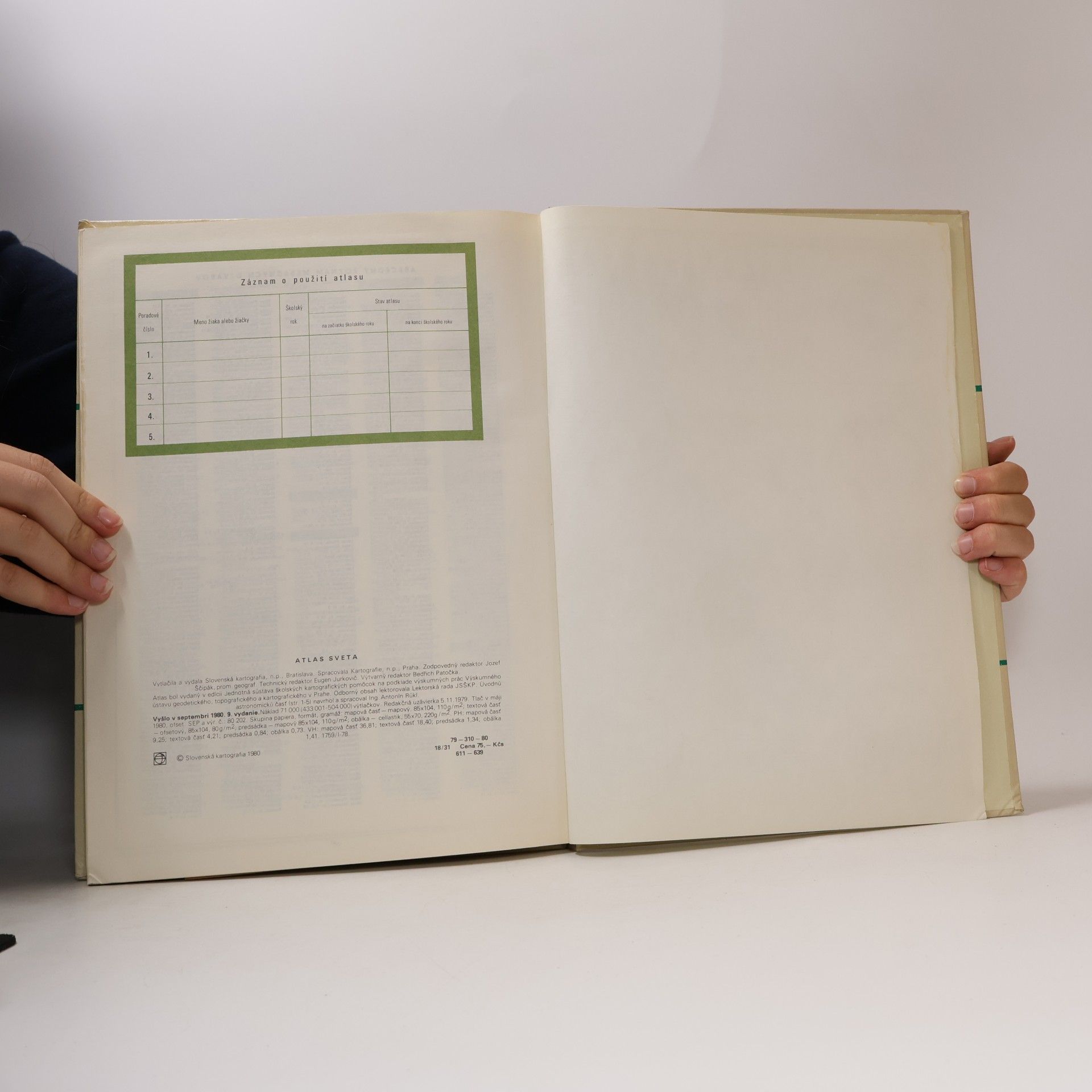 Antonín Rükl Atlas sveta