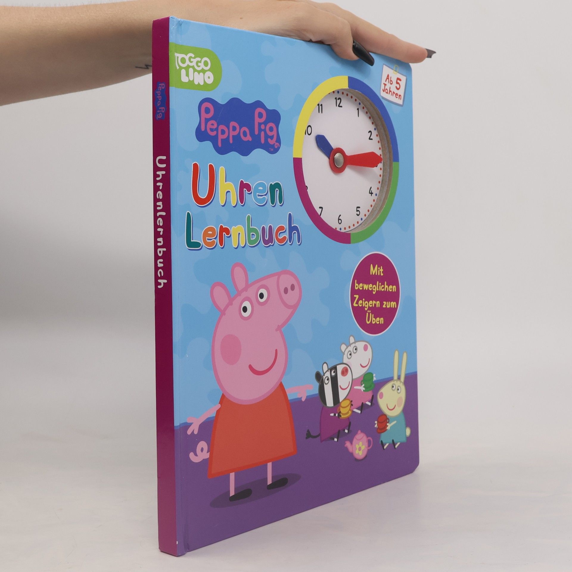 Auteurscollectief Peppa Pig Uhren Lernbuch