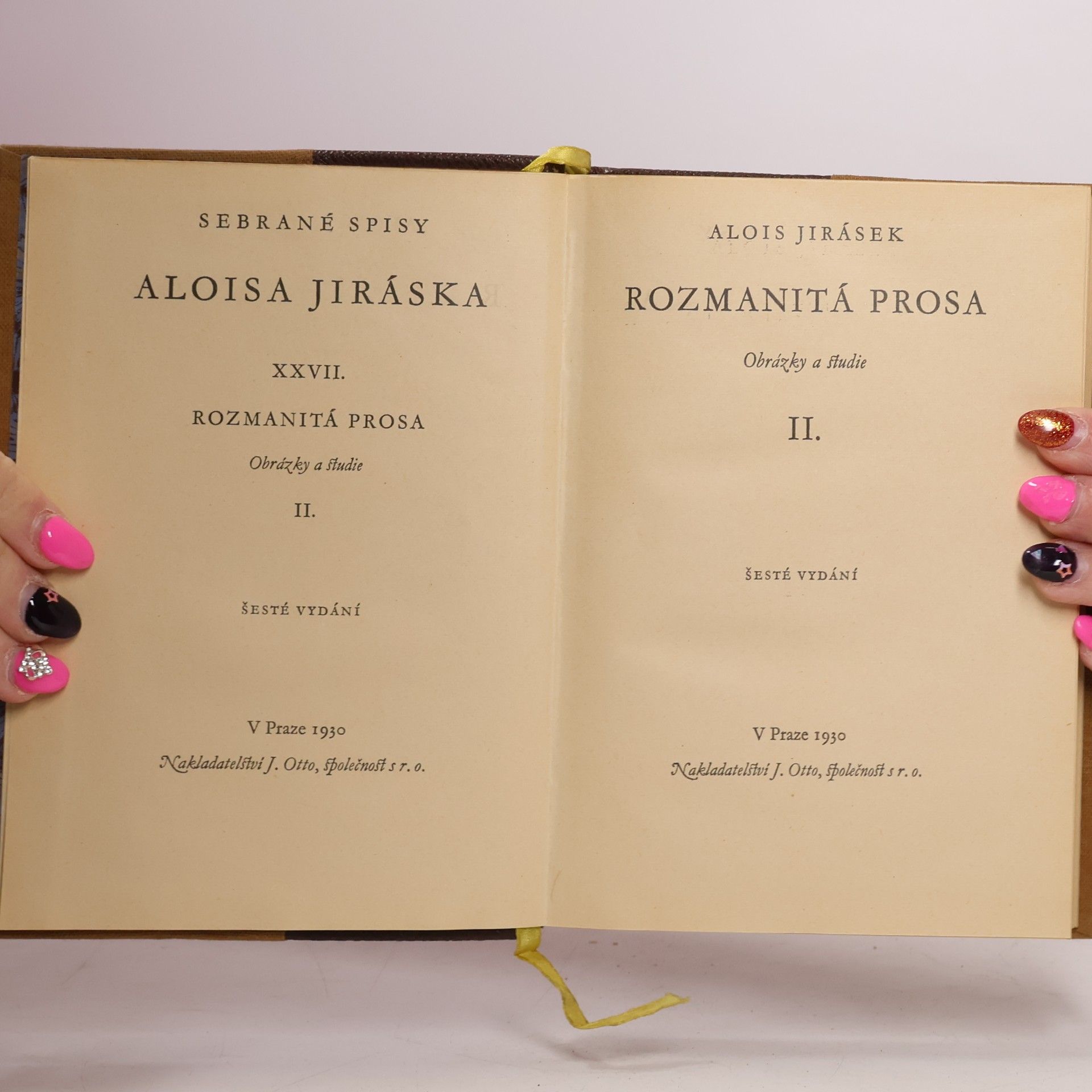 Alois Jirásek Rozmanitá prosa II.