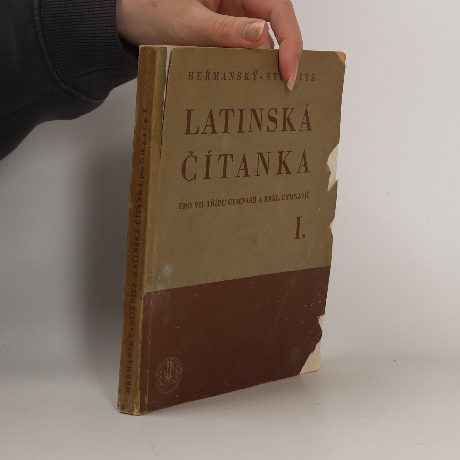 Latinská čítanka pro VII. třídu gymnasií a reálných gymnasií I.