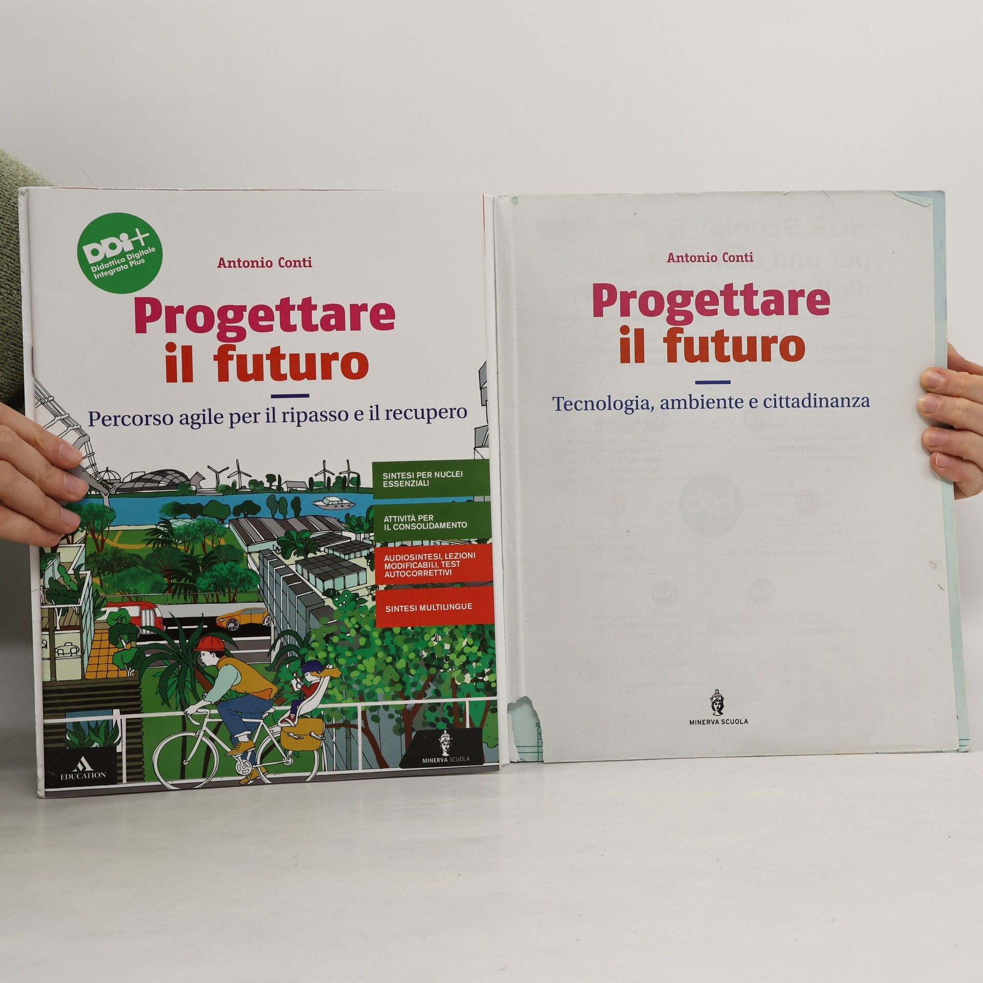 Antonio Conti Progettare il futuro. Con tecnologia, ambiente e cittadinanza, percorso agile per il ripasso e il recupero e disegno. Per la scuola media. Con e-book. Con espansione online