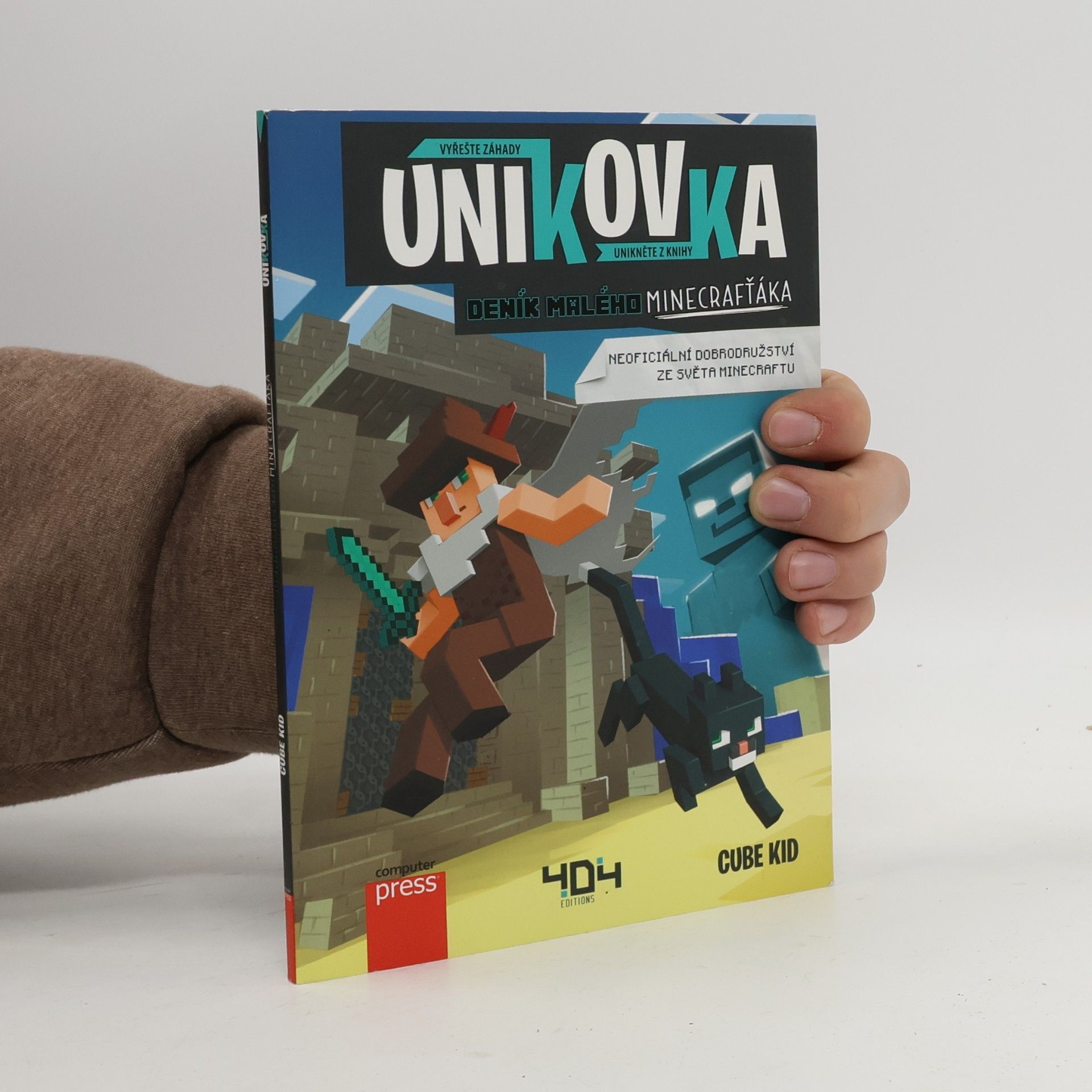 Cube Kid Deník malého minecrafťáka - únikovka