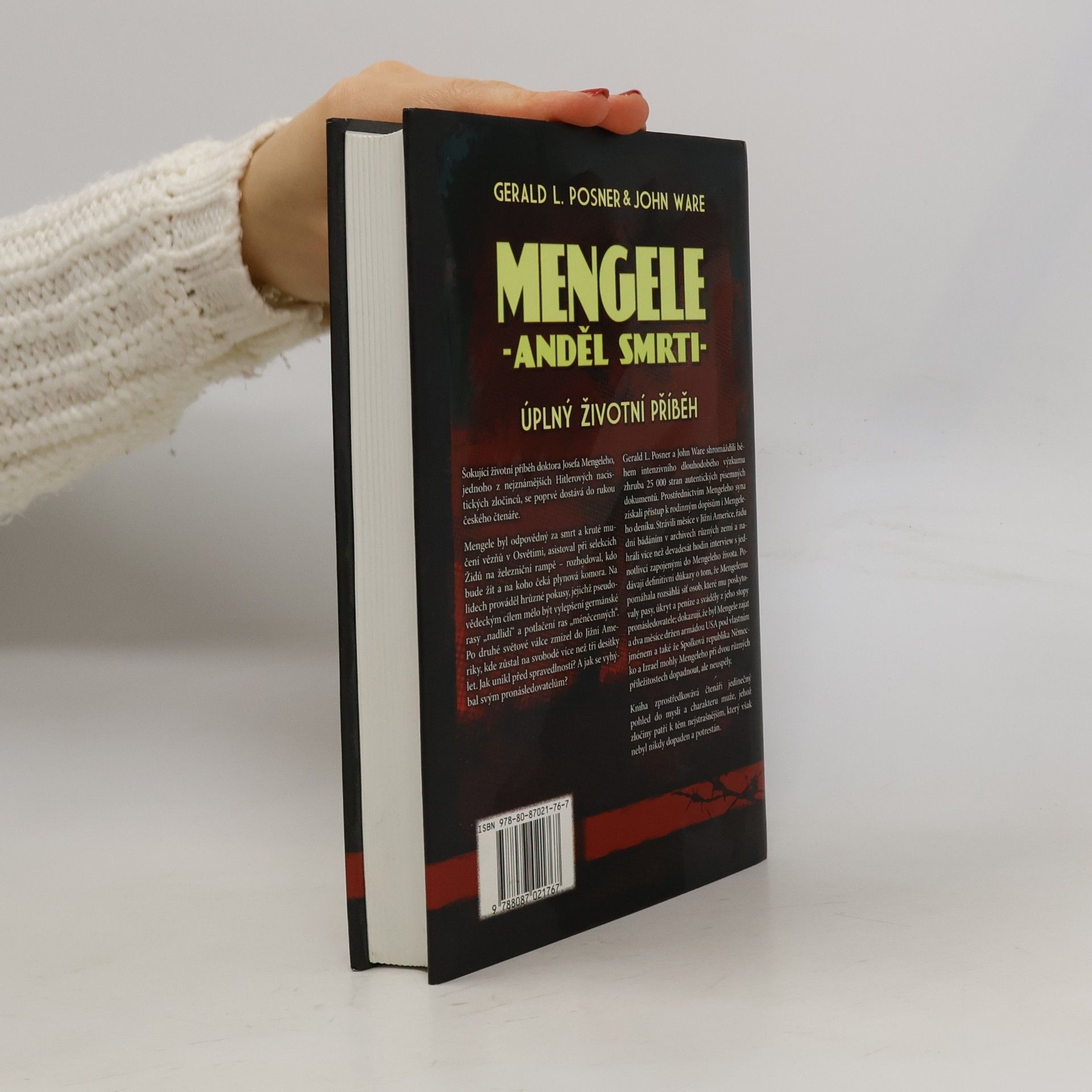 Gerald Posner Mengele - anděl smrti