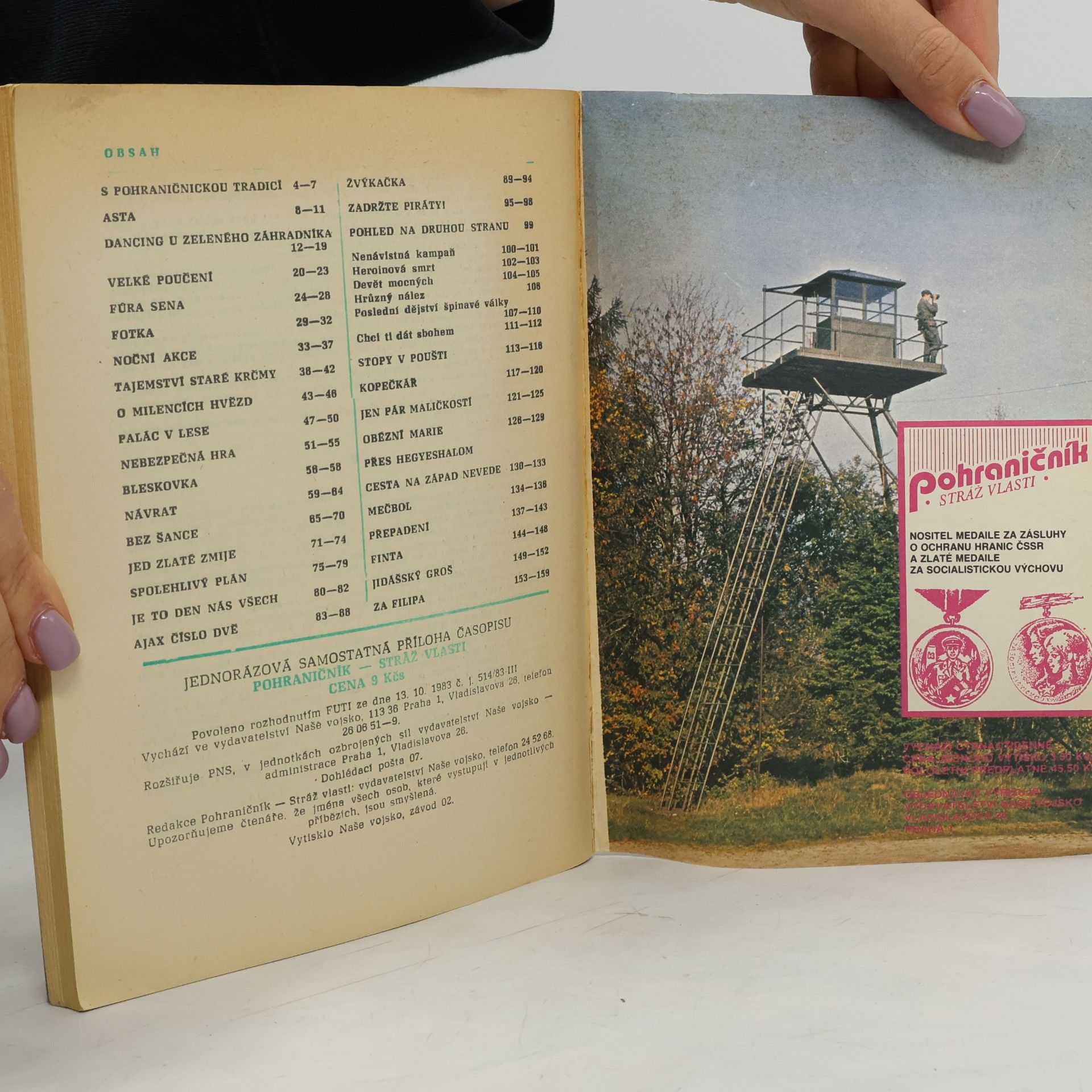 Autorenkollektiv Pohraničník – stráž vlasti: Příloha 1984