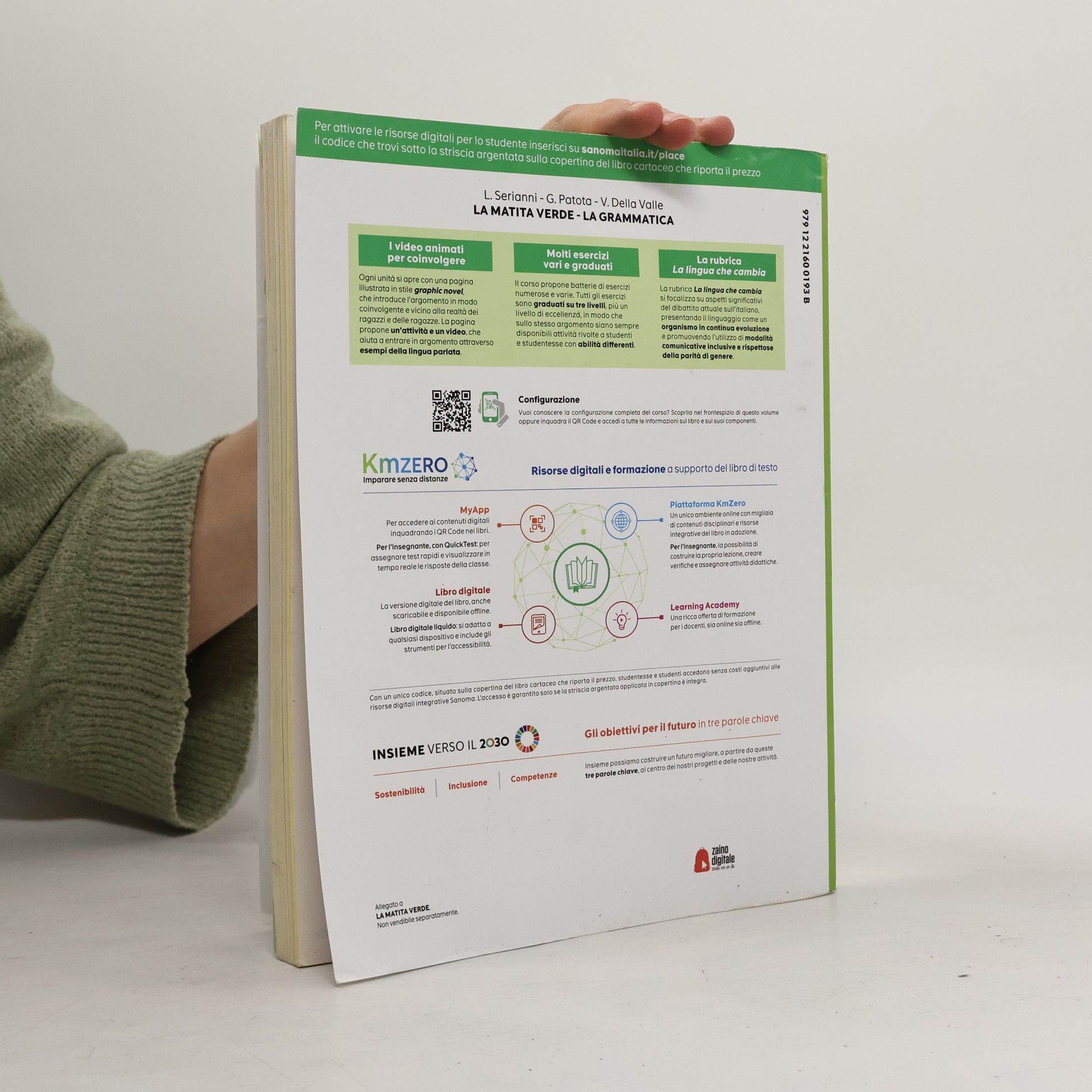 Luca Serianni La matita Verde B. La Grammatica