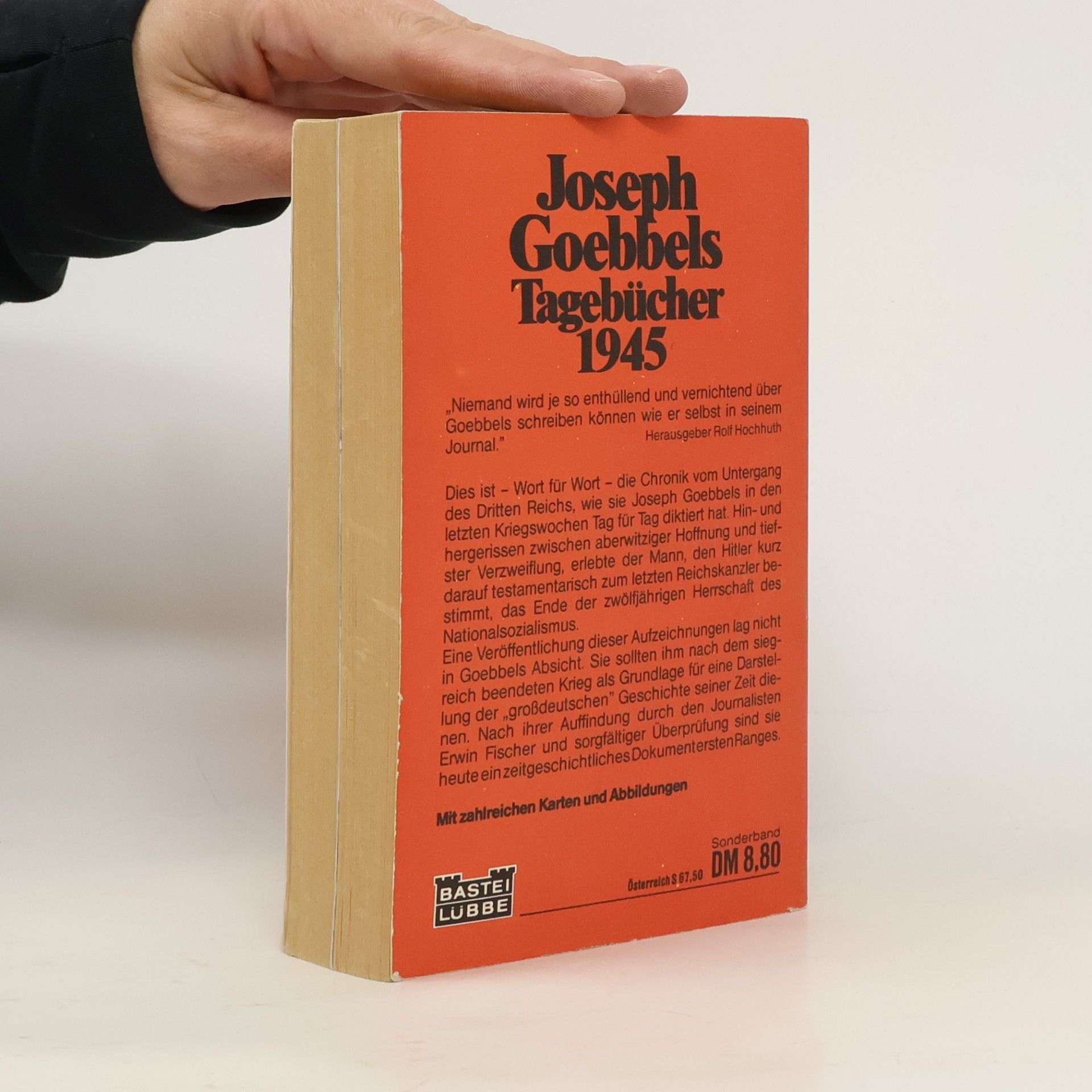 Joseph Paul Goebbels Tagebücher 1945