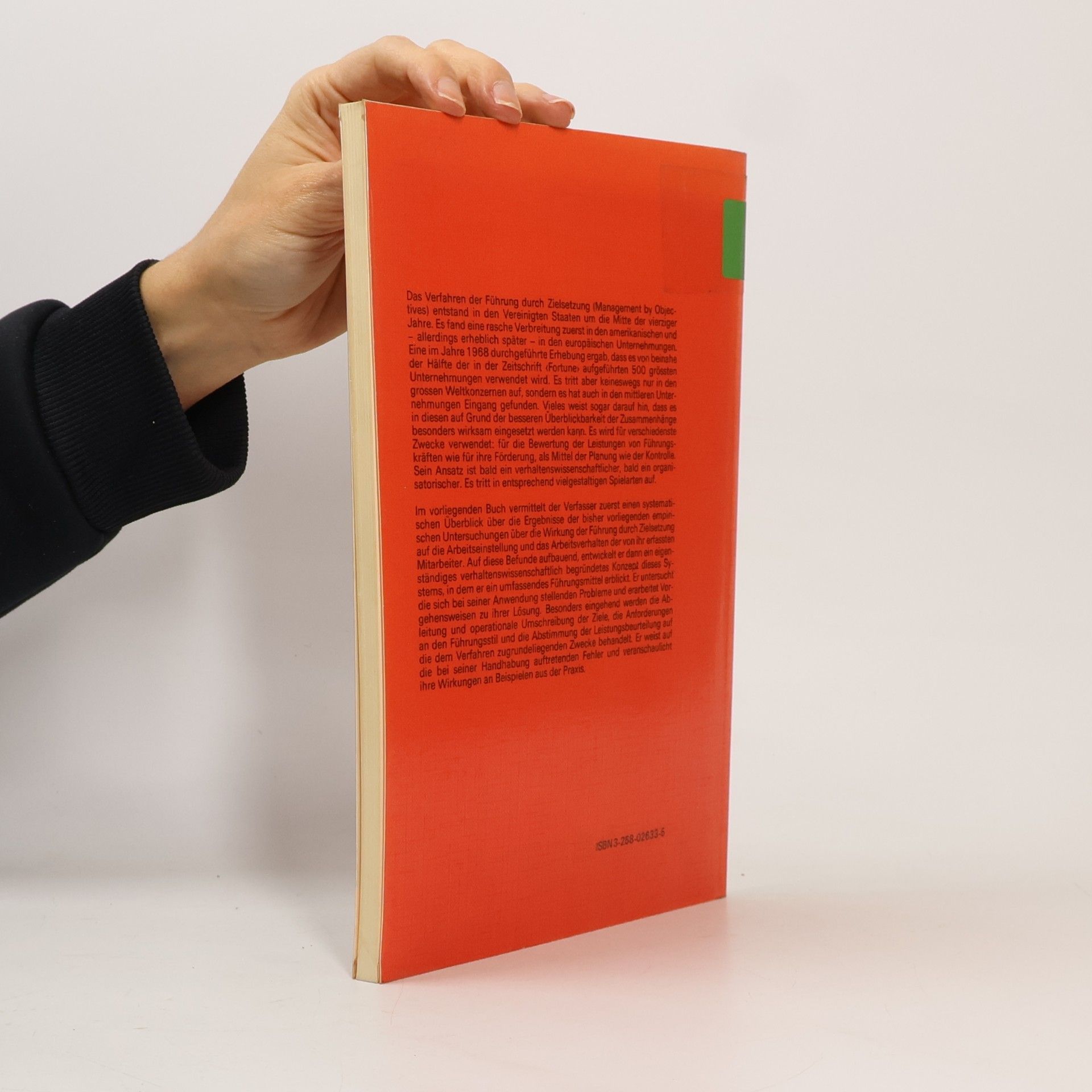Charles Lattmann Schriftenreihe Führung und Organisation der Unternehmung - 28: Führung durch Zielsetzung