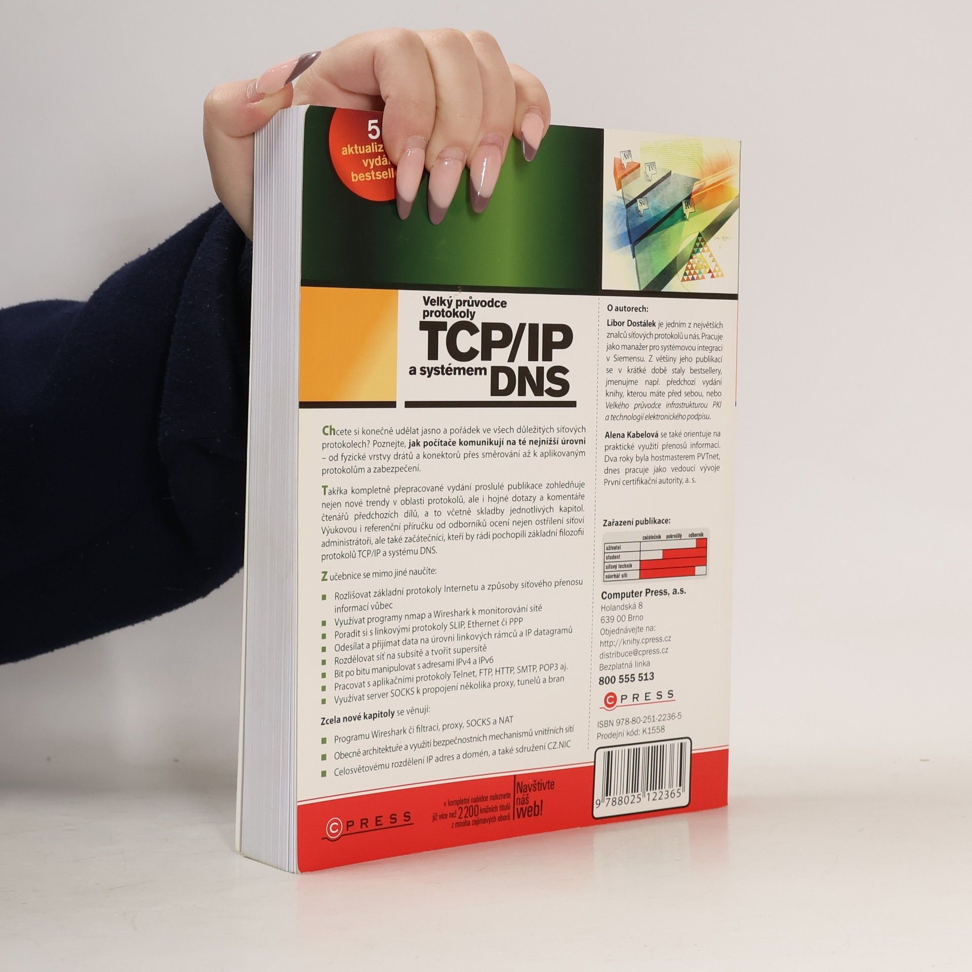 Alena Kabelová Velký průvodce protokoly TCP/IP a systémem DNS 5. aktualizované vydání bestselleru