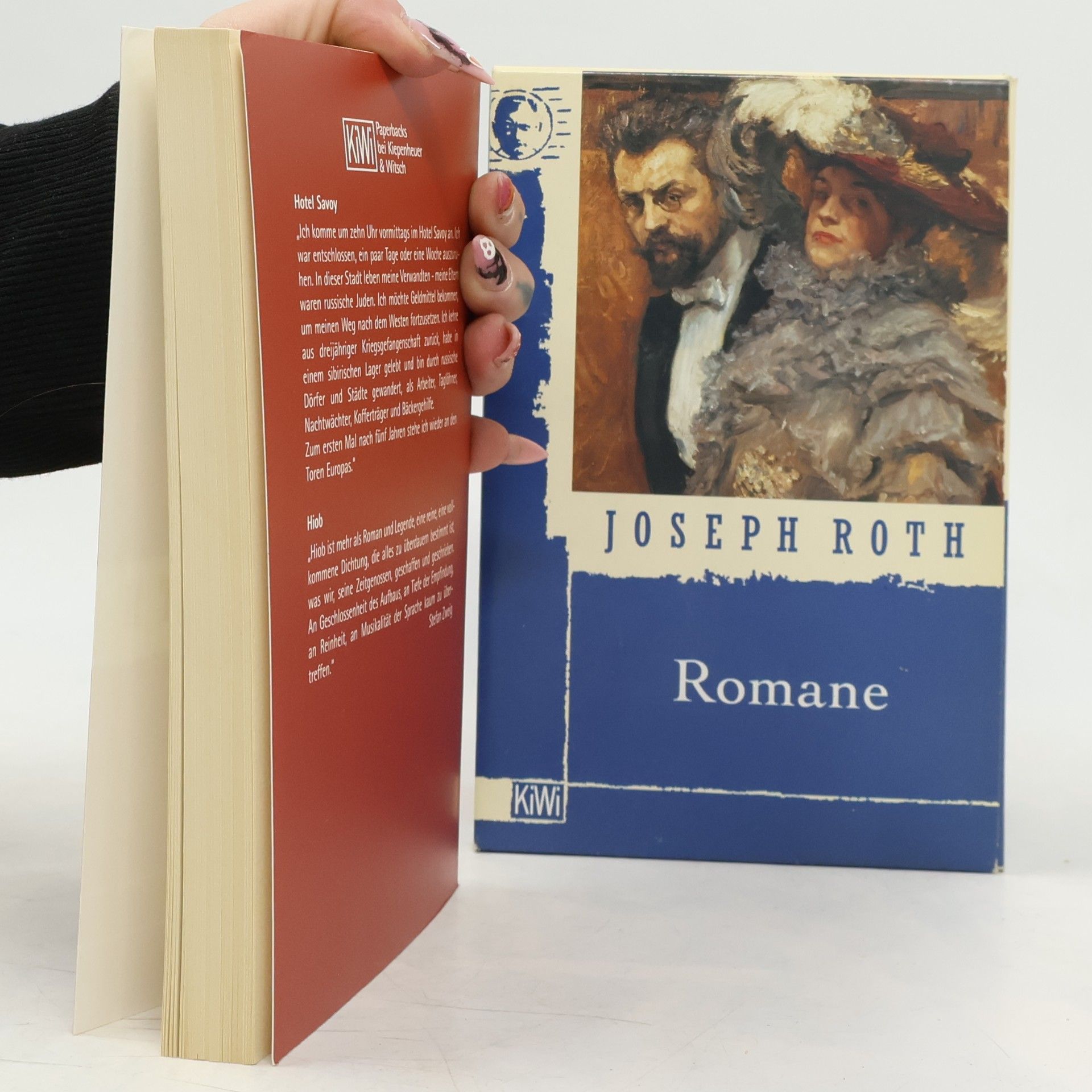 Joseph Roth Hotel Savoy. Hiob. Romane