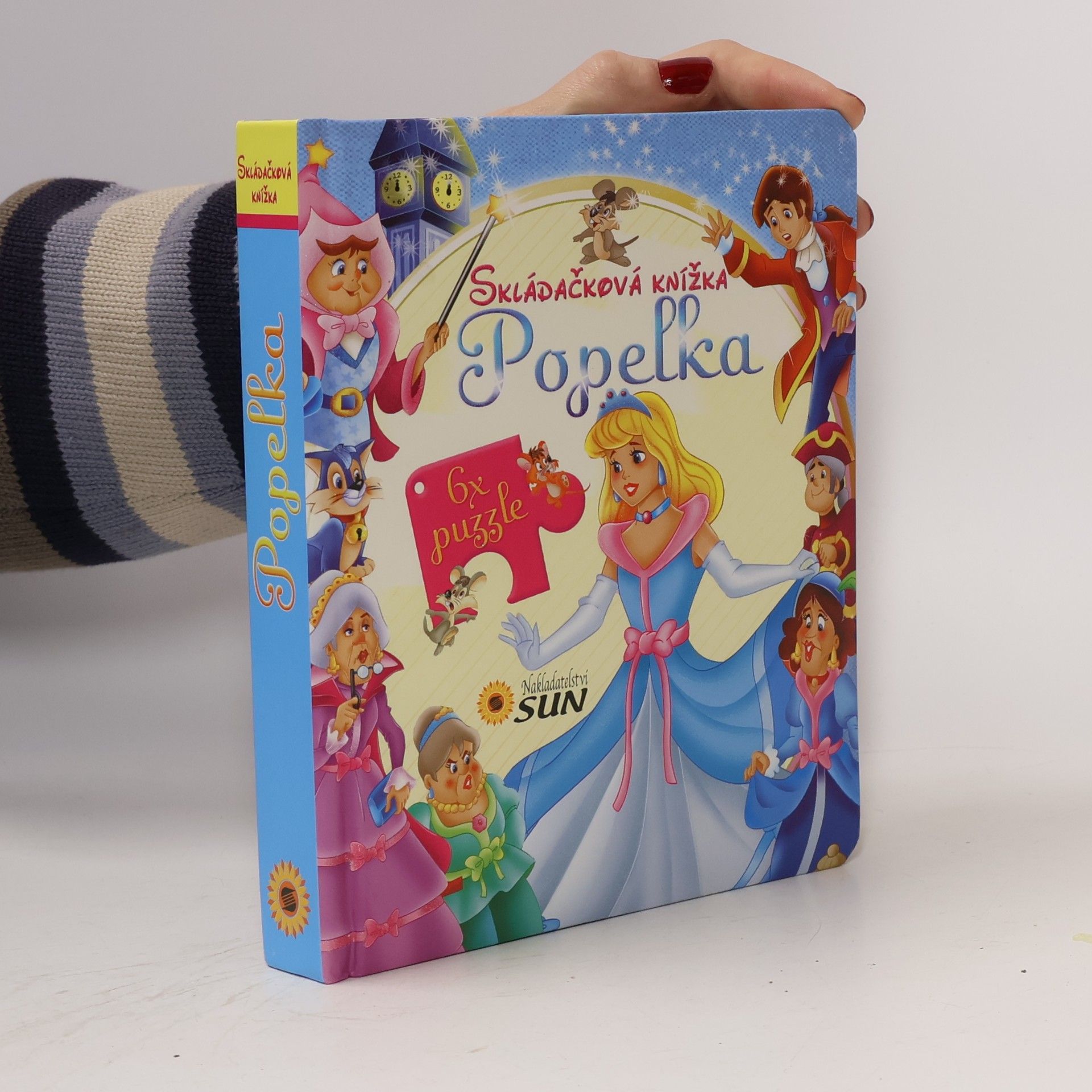 Skládačková knížka - Popelka