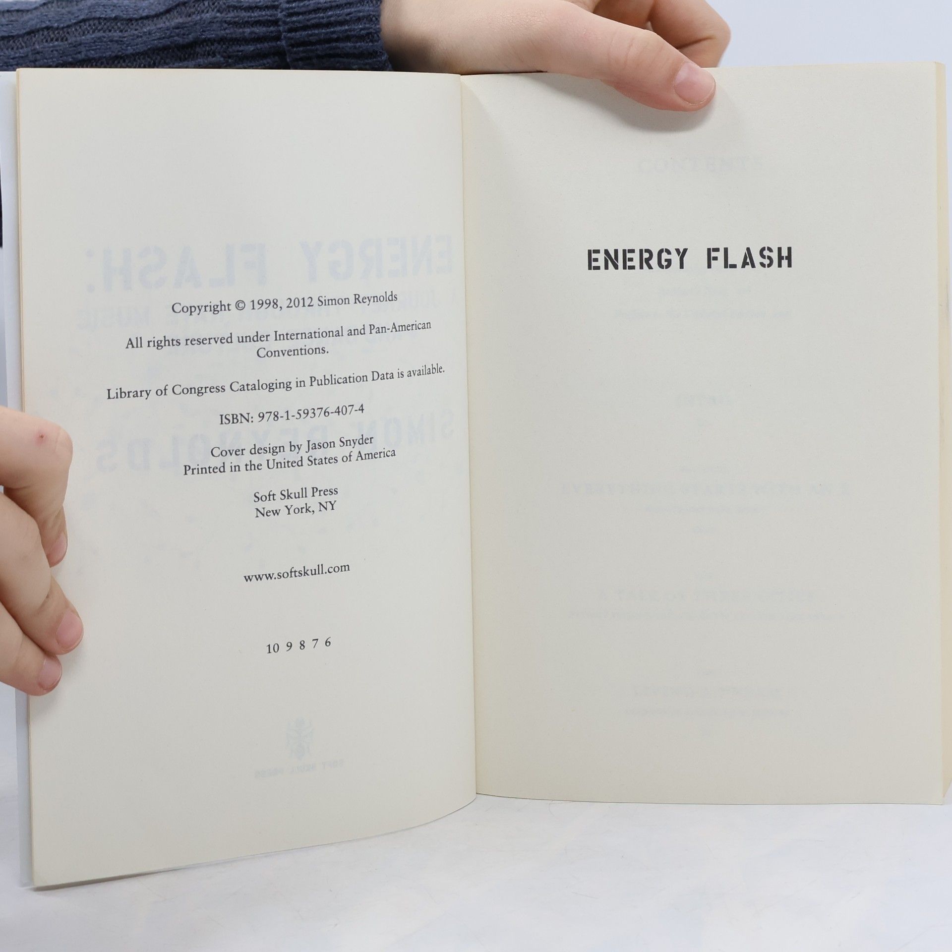 Simon Reynolds Energy Flash
