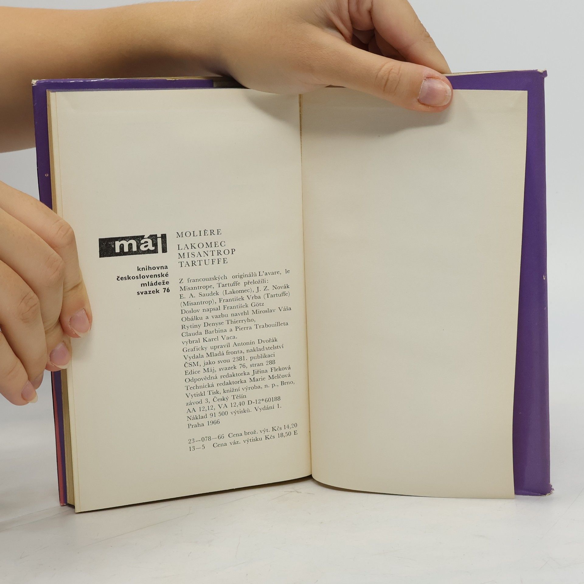 Molière Lakomec. Misantrop. Tartuffe
