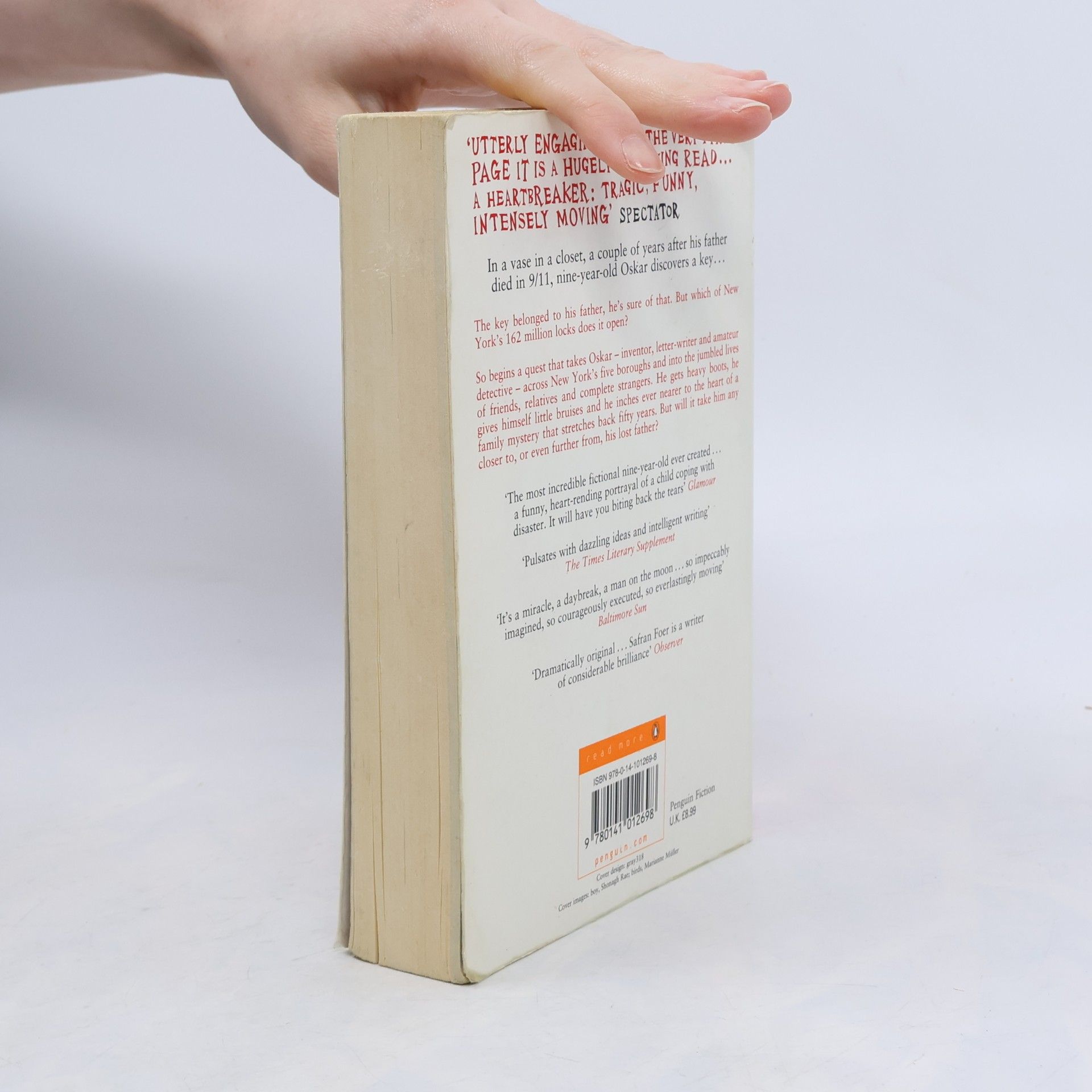 Jonathan Safran Foer The Extremely loud & incredibly close
