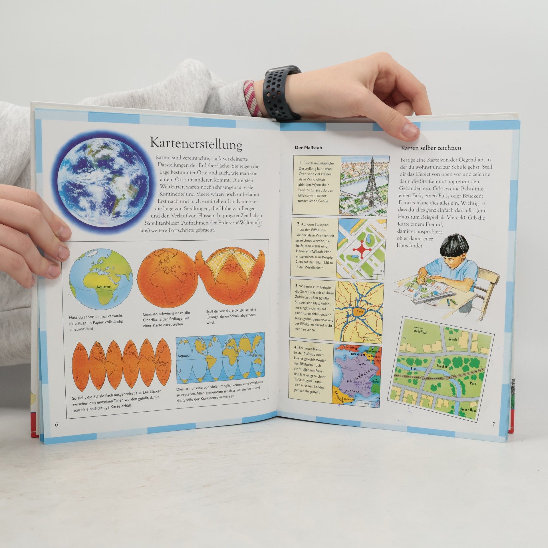 Kinder Welt Atlas mit großem Extra-Poster Deutschland