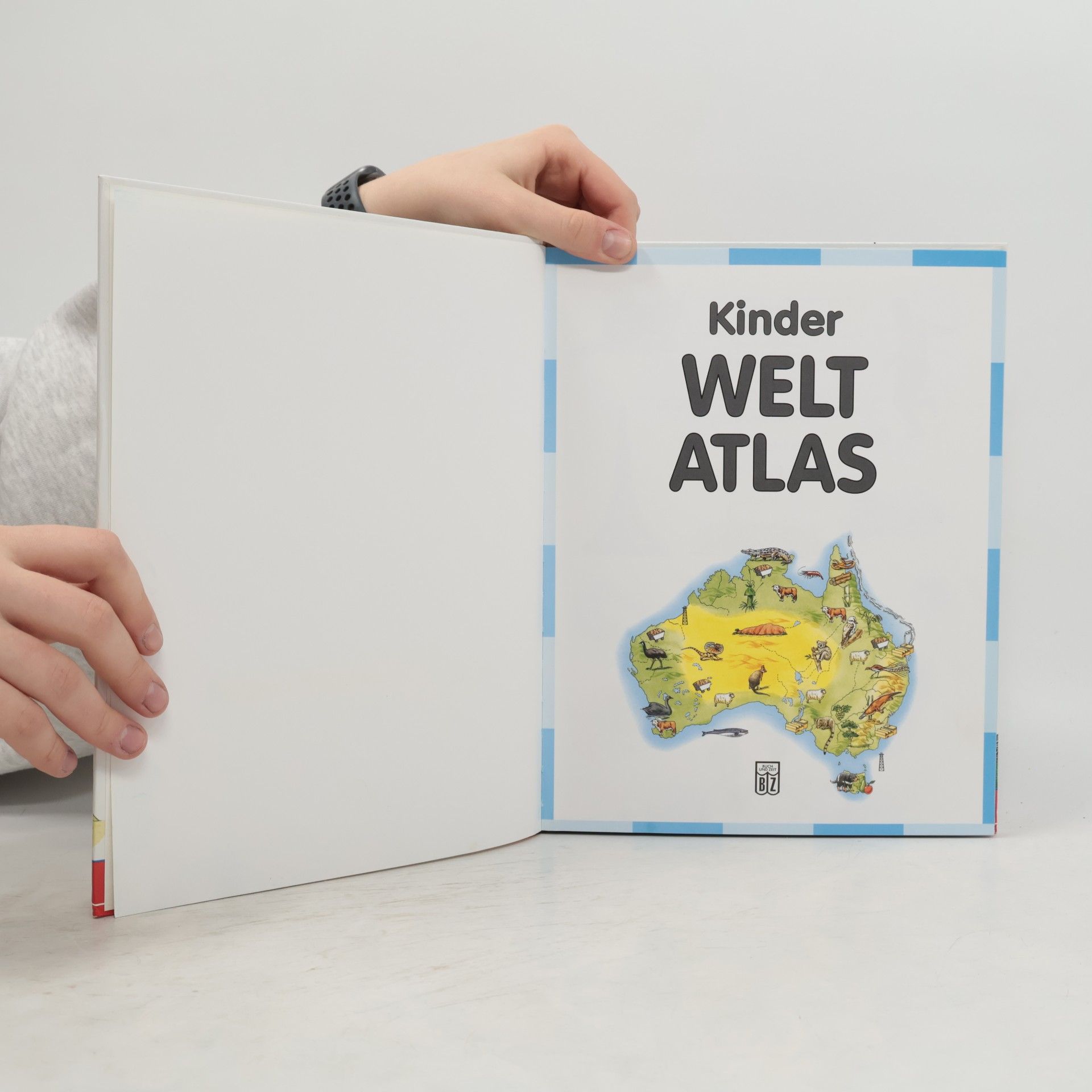 Kinder Welt Atlas mit großem Extra-Poster Deutschland