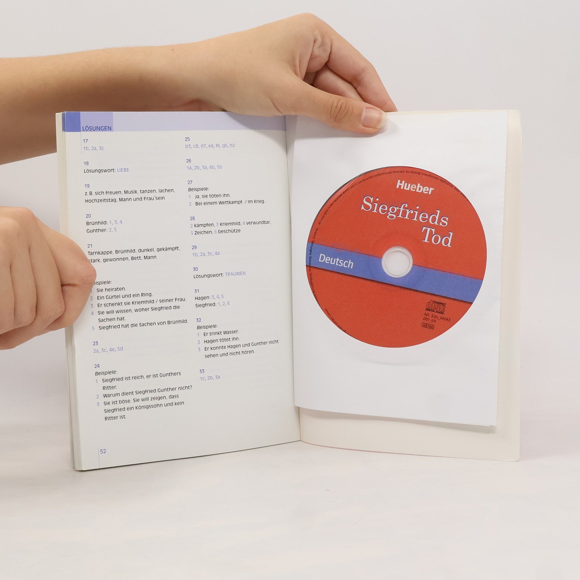 Franz Specht Siegfrieds Tod, m. Audio-CD