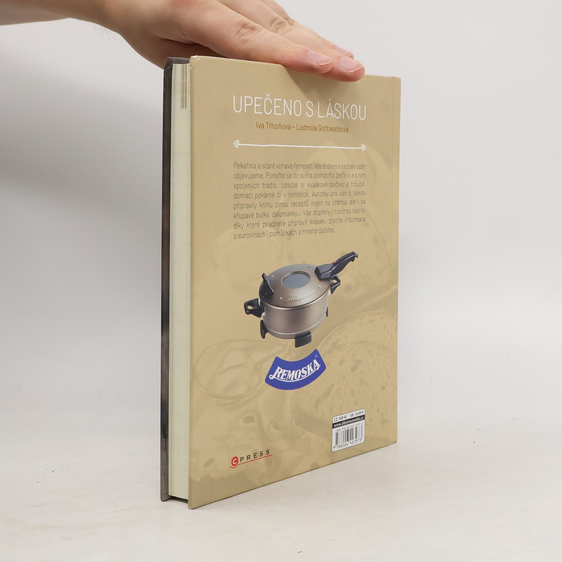Various authors Upečeno s láskou : kváskový chléb a pečivo