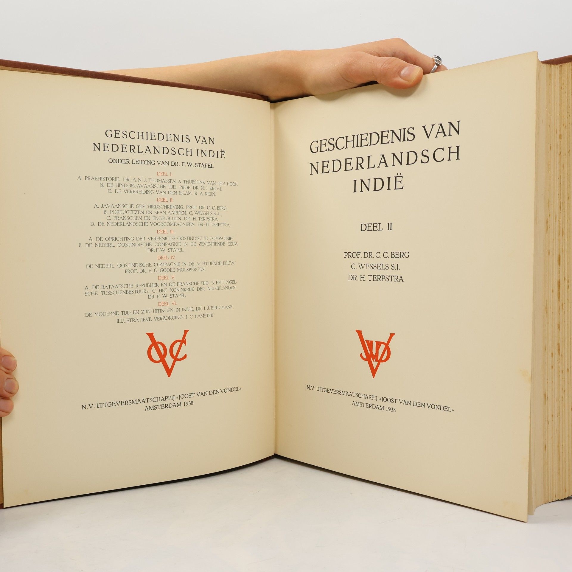 Collectif d'auteurs Geschiedenis van Nederlandsch Indië II.