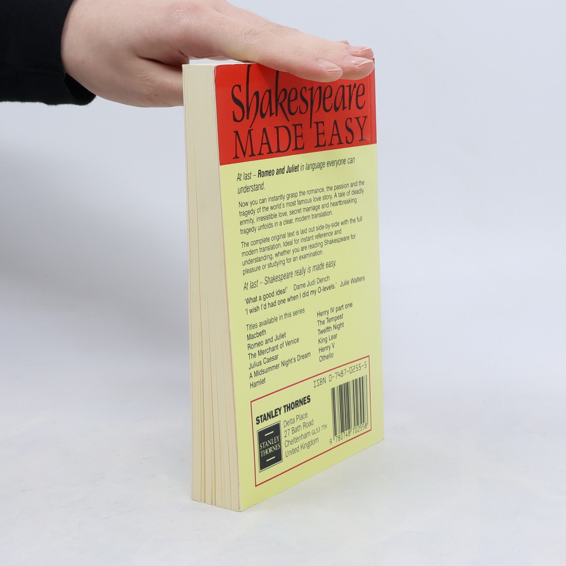Alan Durband Shakespeare Made Easy: Romeo and Juliet
