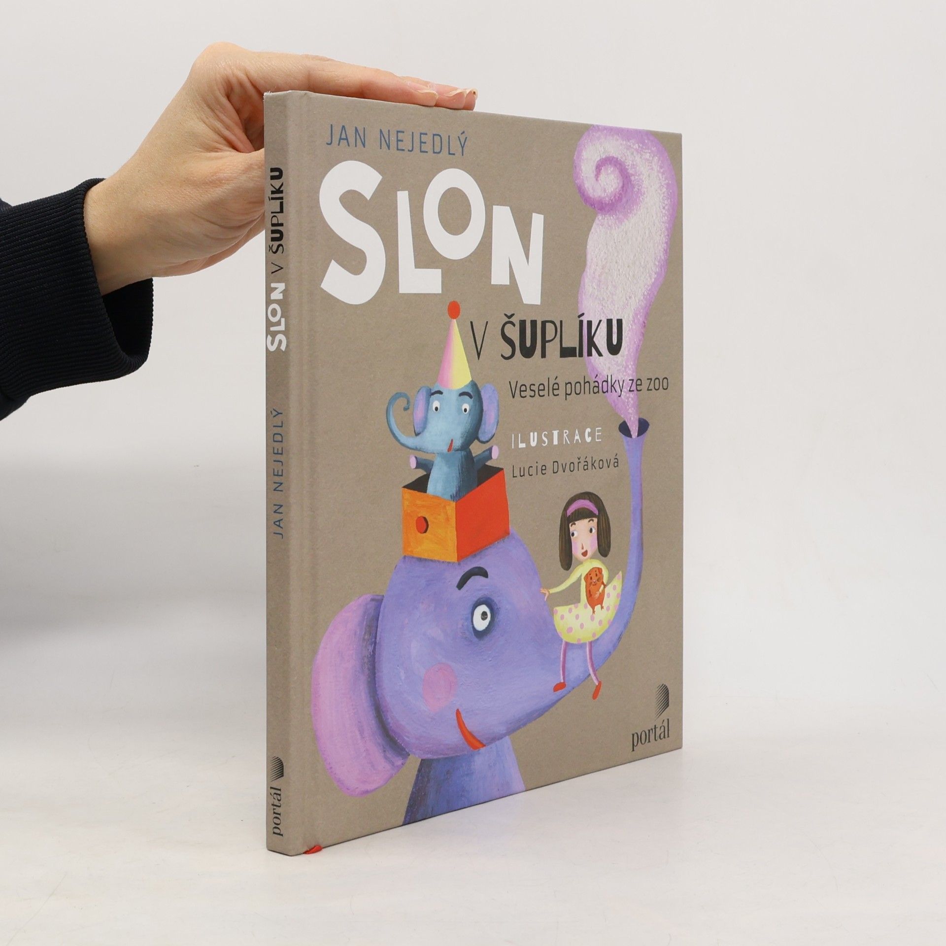 Jan Nejedlý Slon v šuplíku - Veselé pohádky ze zoo