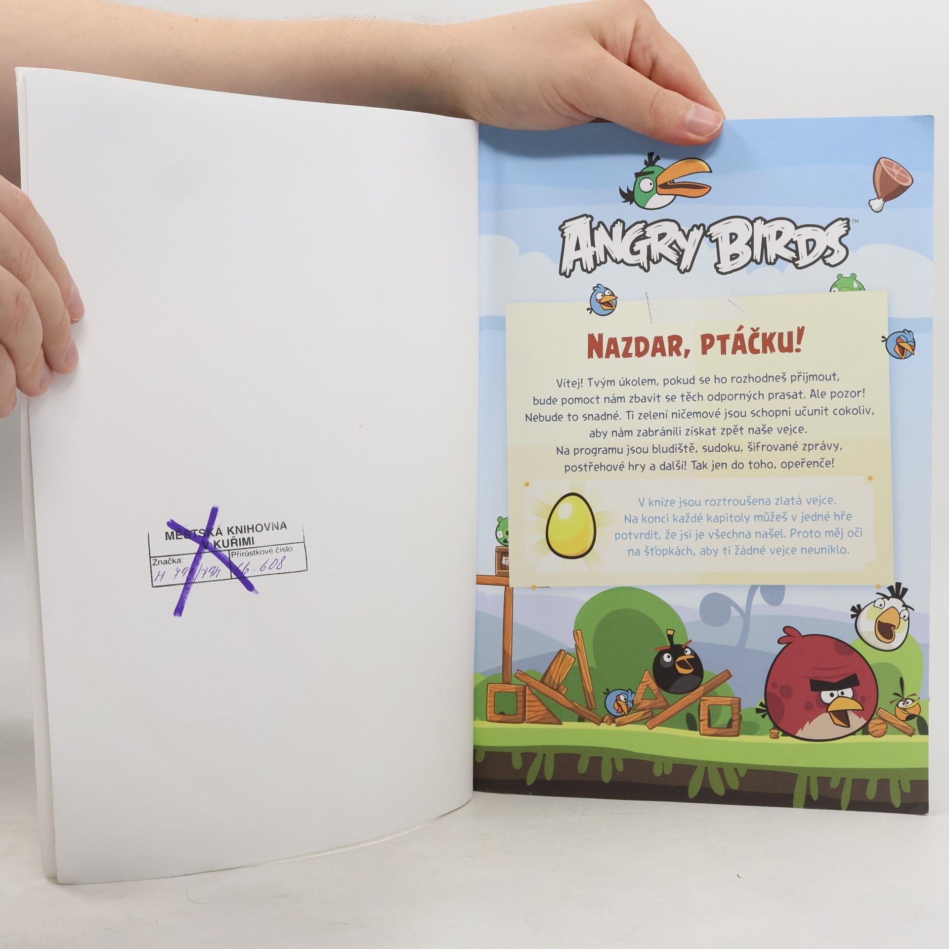 Pavel Dufek Angry birds: to je trefa! : hry, tvoření a jiné zábavné aktivity