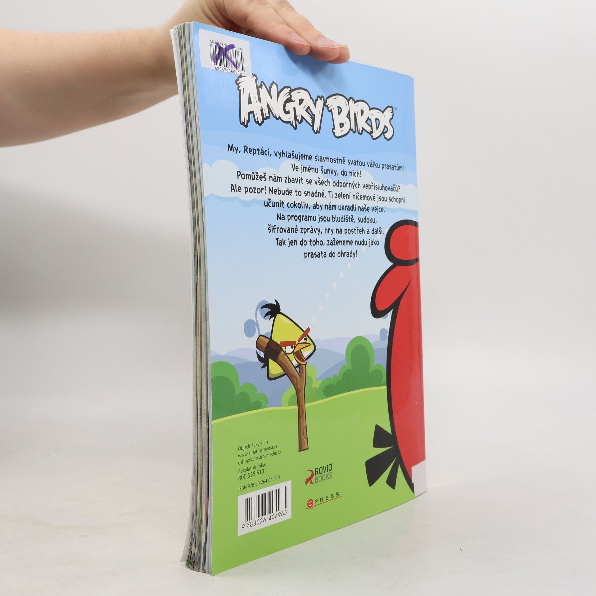 Pavel Dufek Angry birds: to je trefa! : hry, tvoření a jiné zábavné aktivity