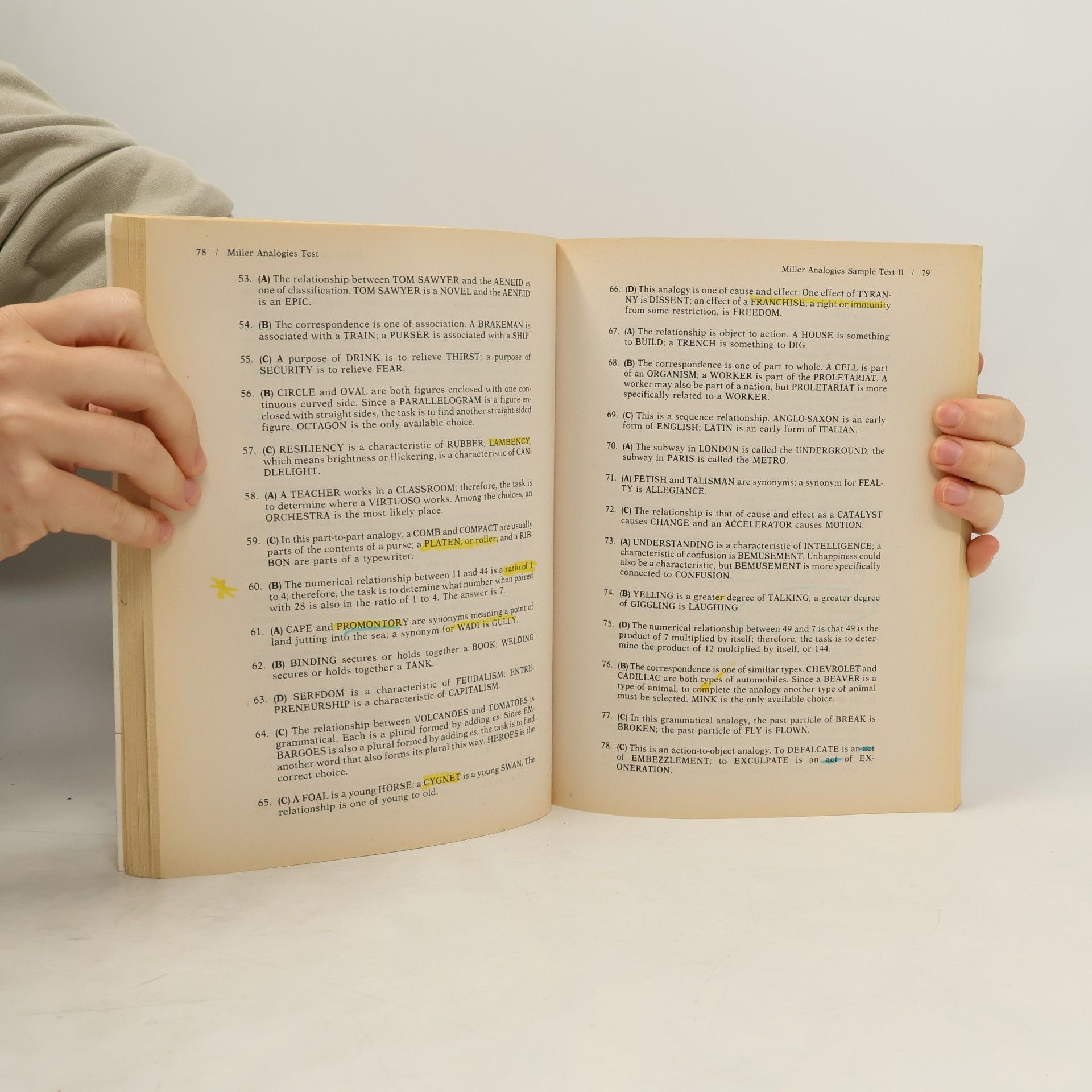 William C. Bader Professional Career Examination Series: MAT Miller Analogies Test