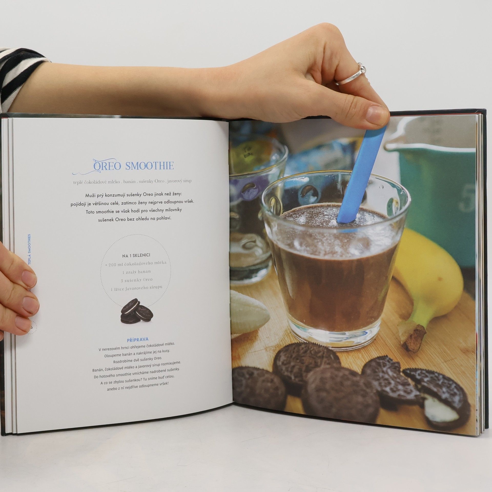 Drees Koren Zimní smoothies. Svěží, zdravá, smetanová, teplá