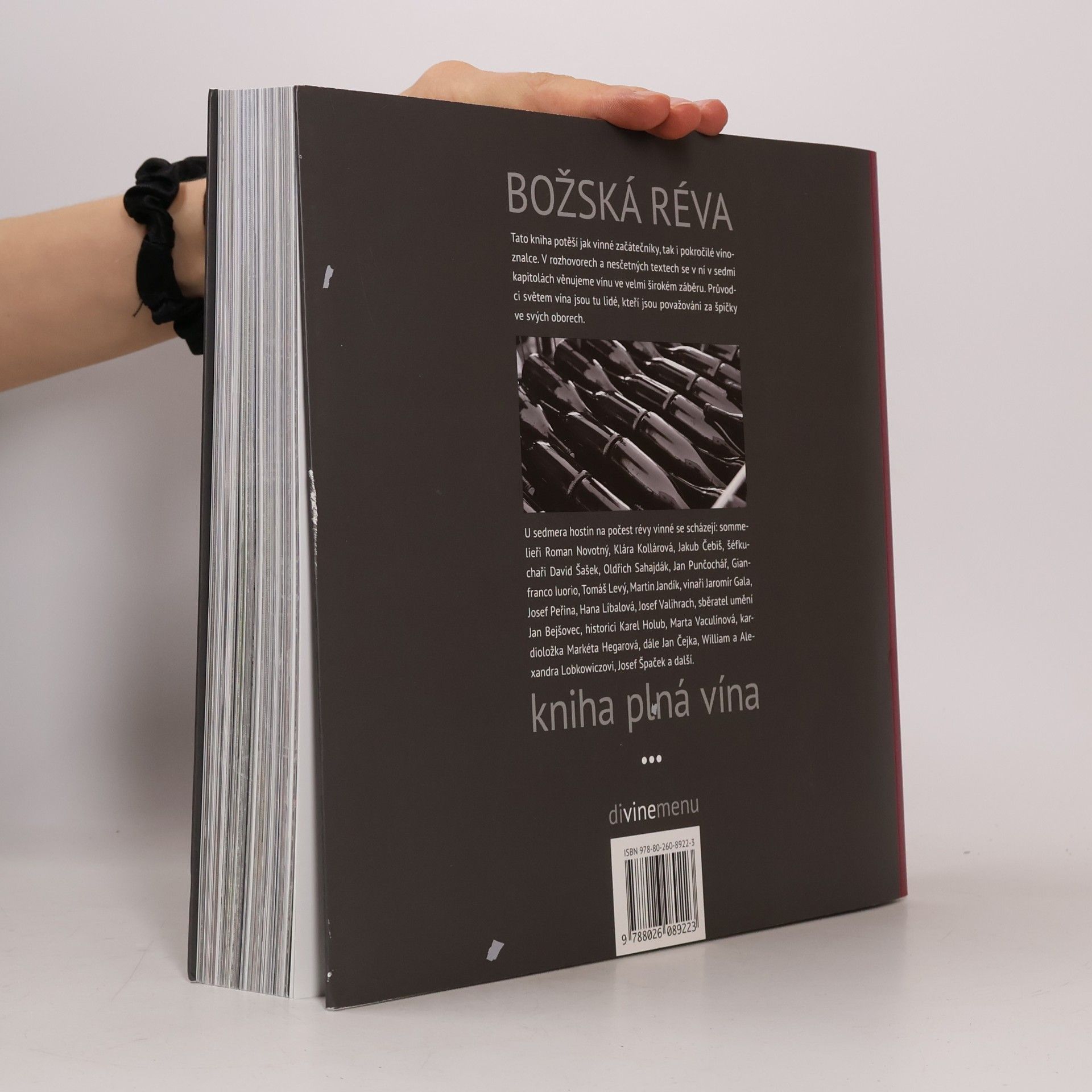 Barbara Myšičková Božská réva : kniha plná vína : divinemenu