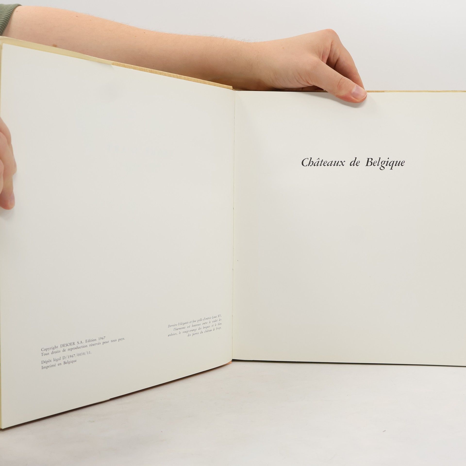 Various authors Châteaux de Belgique