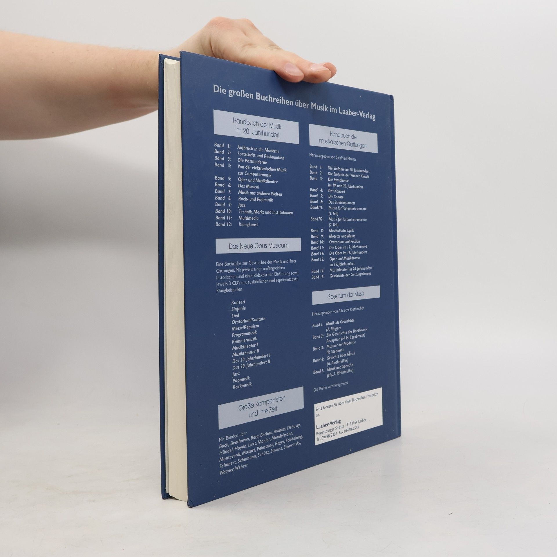 Carl Dahlhaus Neues Handbuch der Musikwissenschaft - 6: Die Musik des 19. Jahrhunderts