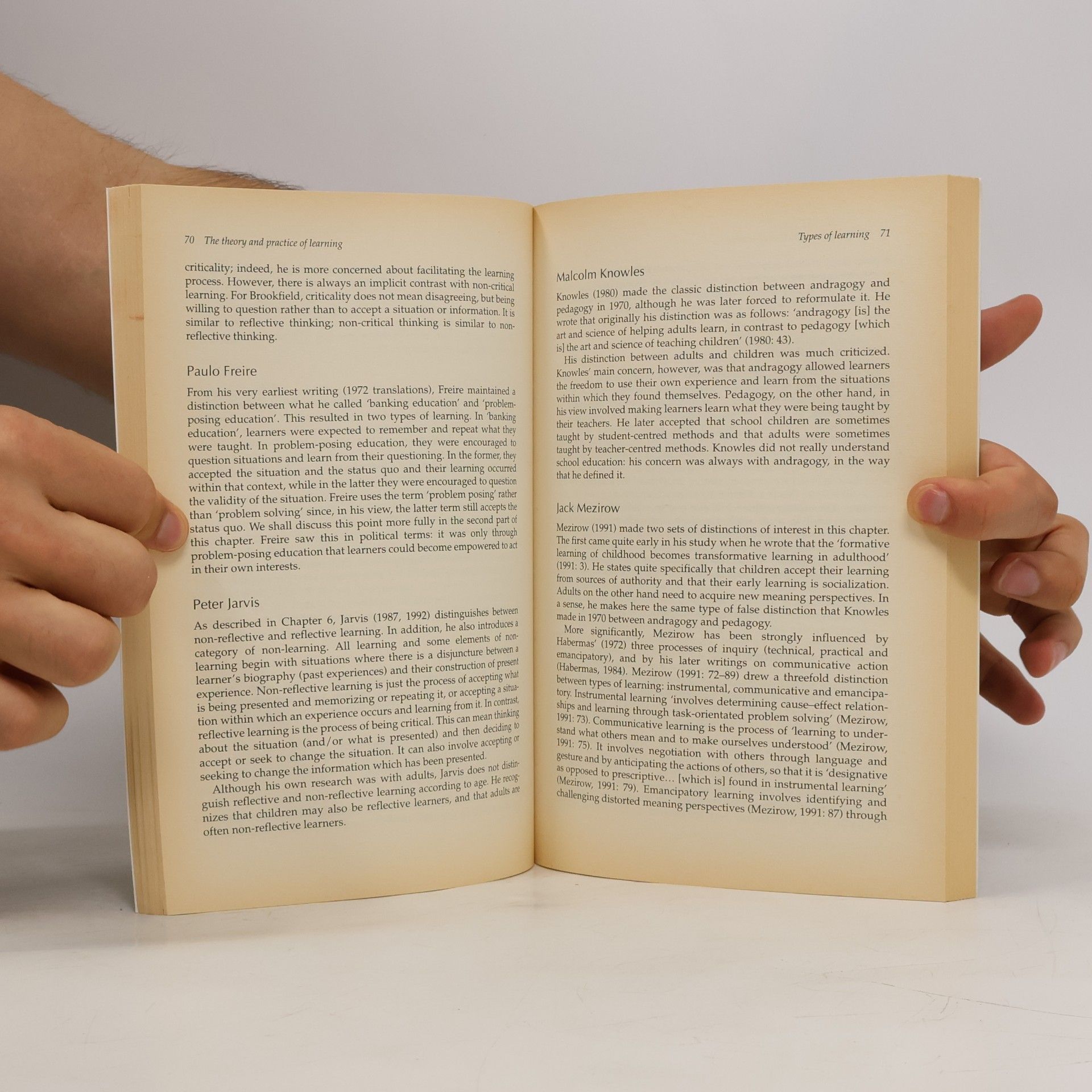 Peter Jarvis The Theory & Practice of Learning