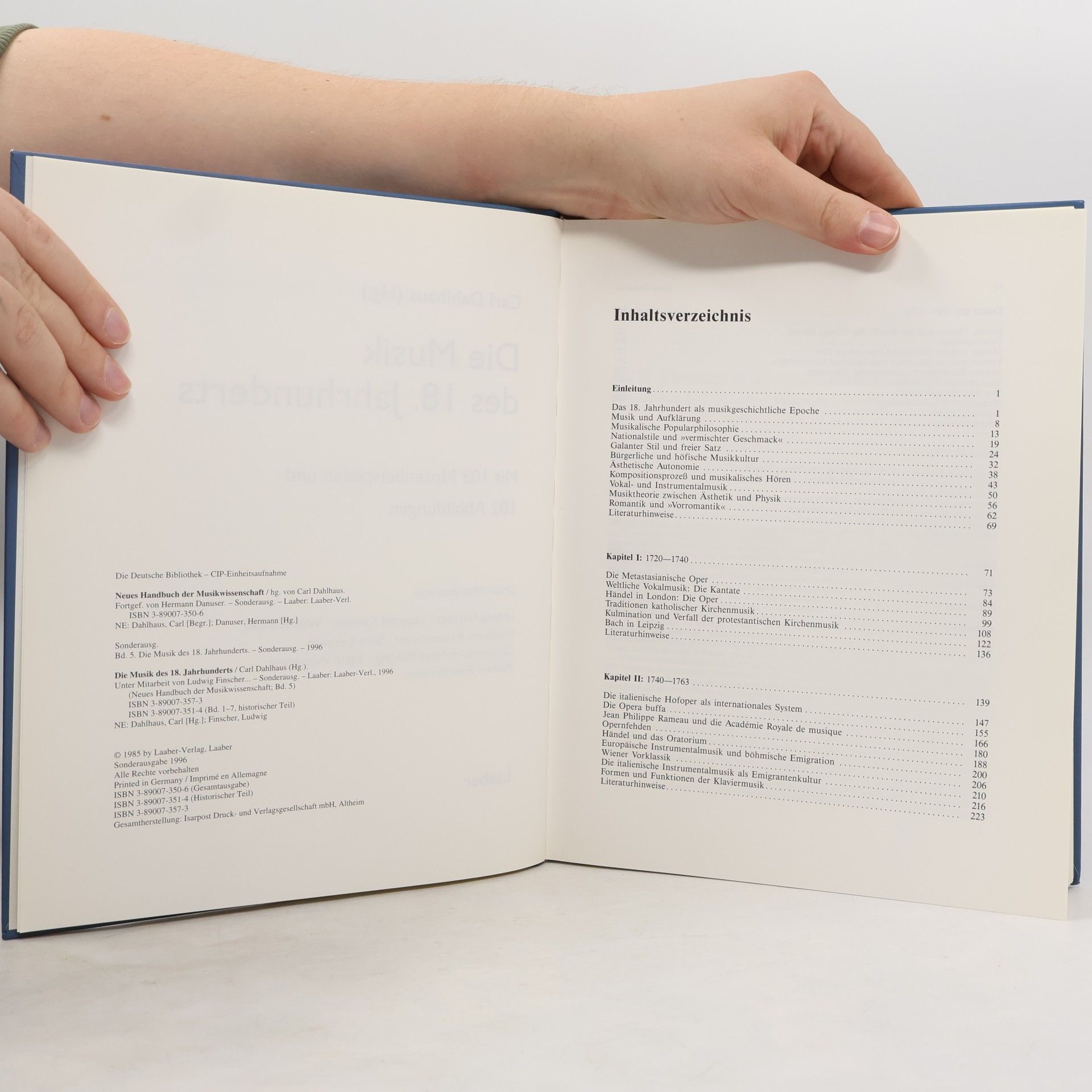 Carl Dahlhaus Die Musik des 18. Jahrhunderts 5