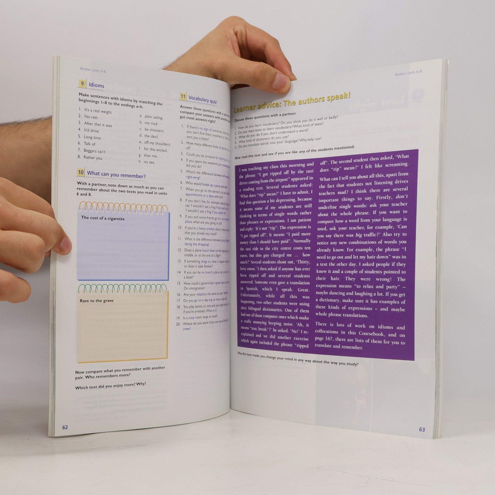 Hugh Dellar Innovations upper-intermediate coursebook: A course in natural English