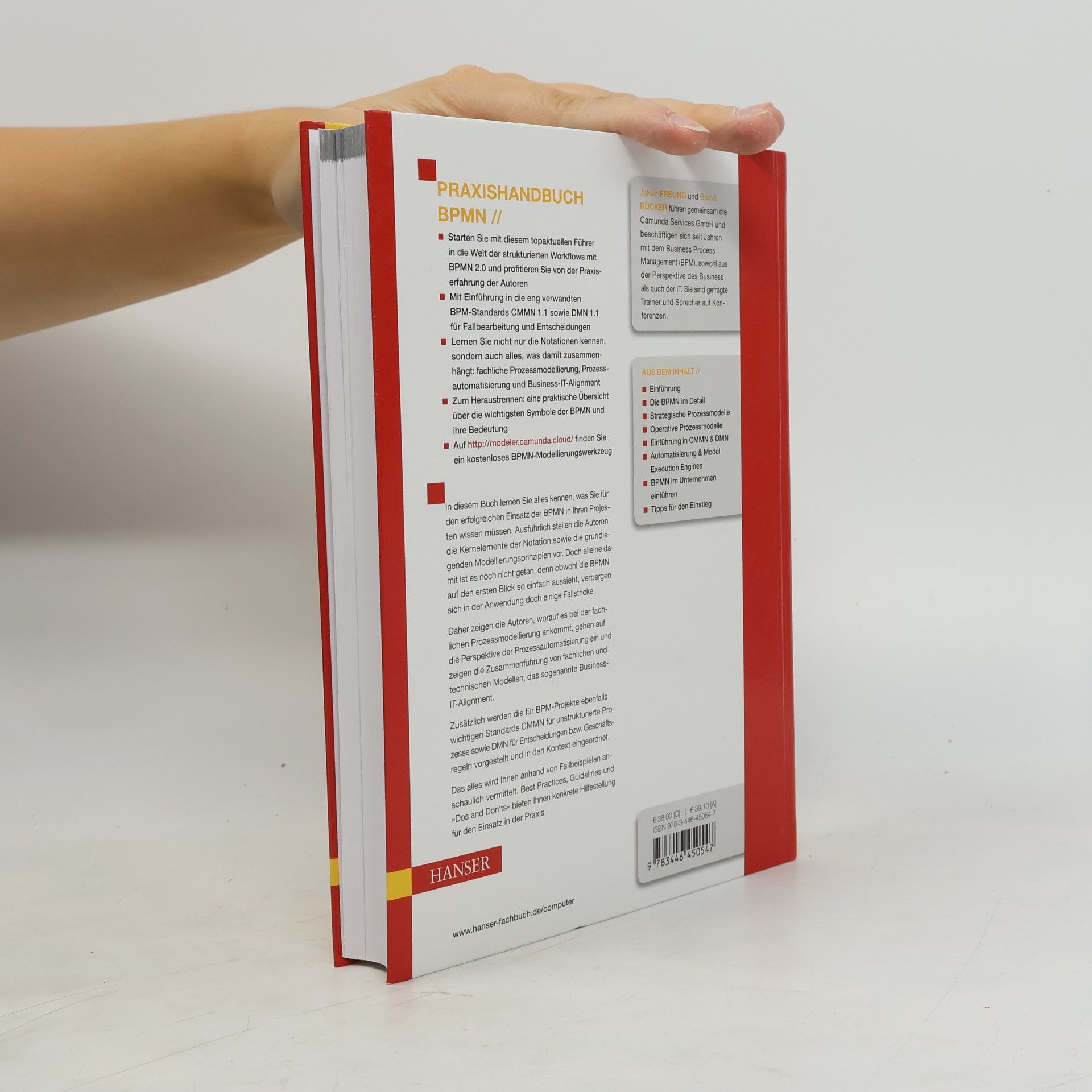 Jakob Freund Praxishandbuch BPMN
