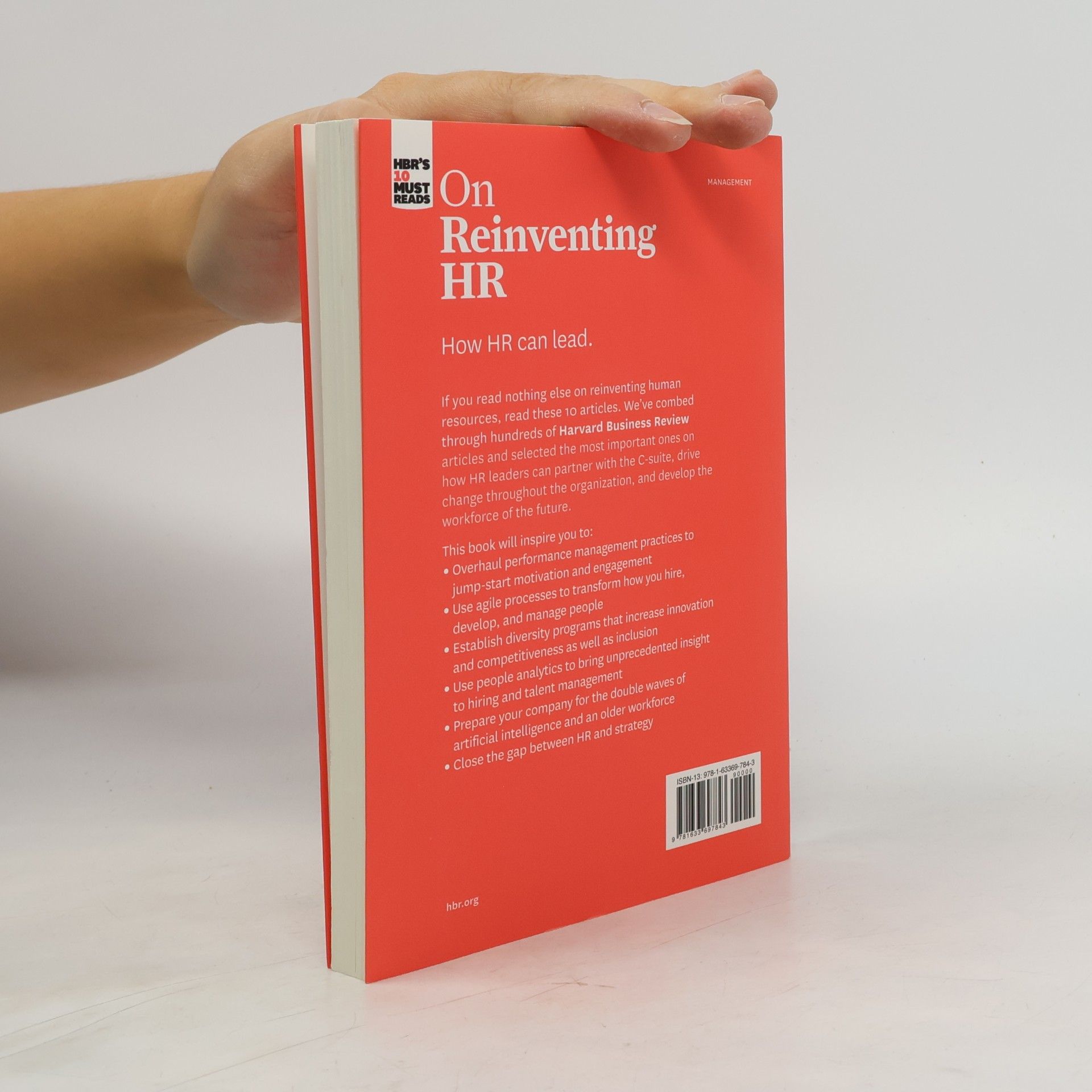 Harvard Business Review HBR's 10 Must Reads on Reinventing HR