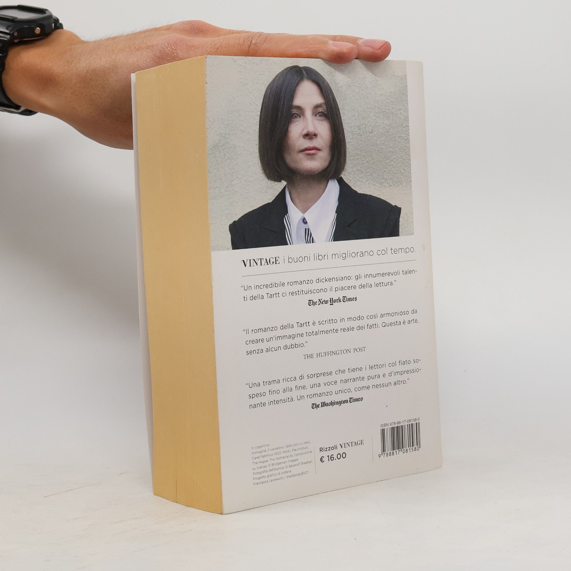 Donna Tartt Vintage: Il cardellino