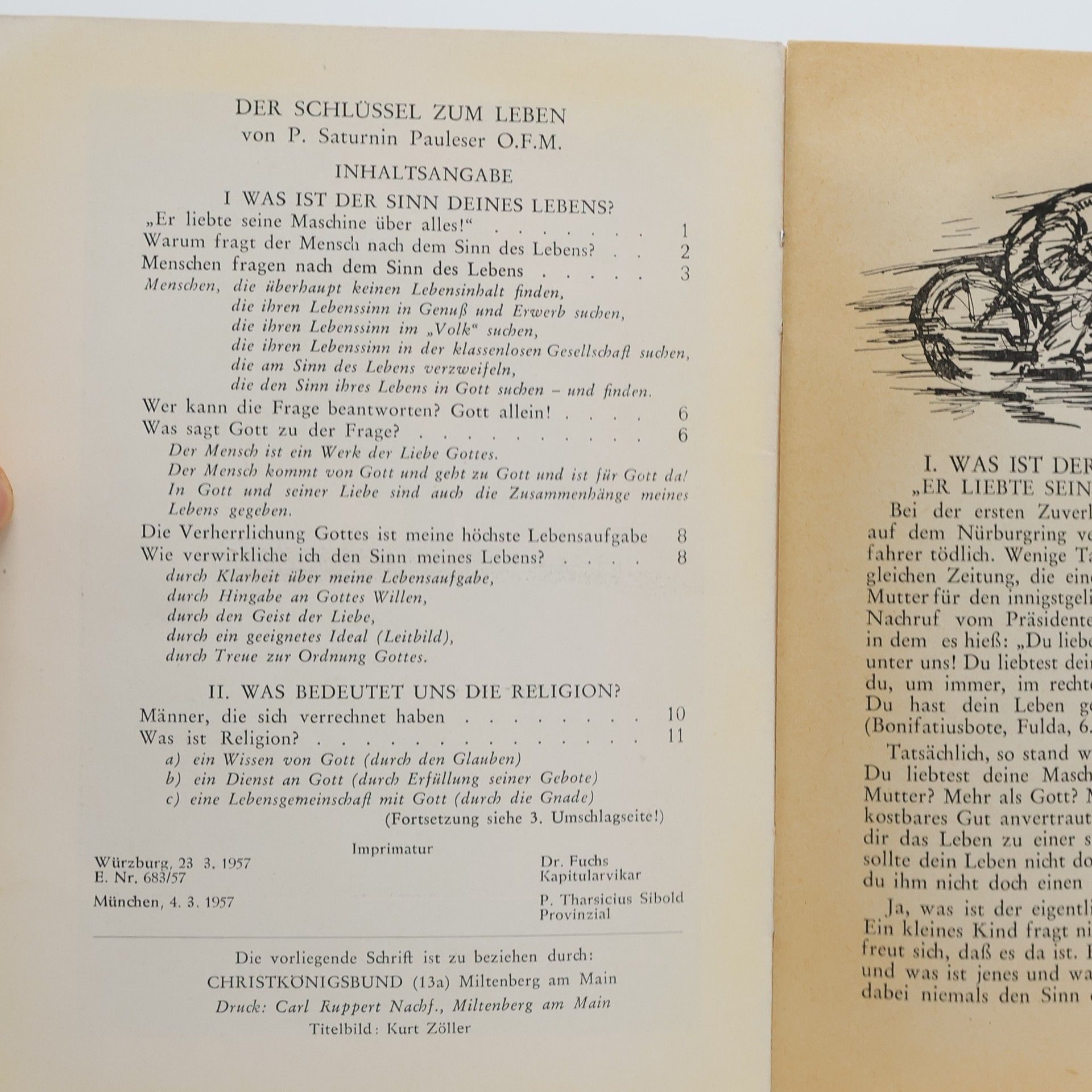 P. Saturnin Pauleser O.F.M. Der Schlüssel zum Leben